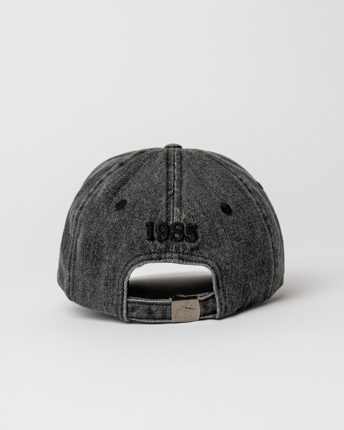 Gorra Rusty Roxanne Denim Dad Cap Washed Black