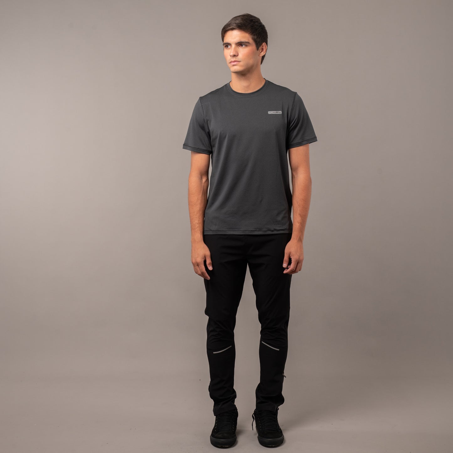 Remera Rusty Furry Sport Carbon