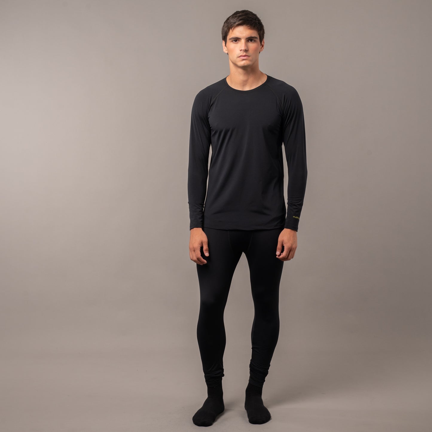 Remera Rusty Dragon Ls Thermal Black