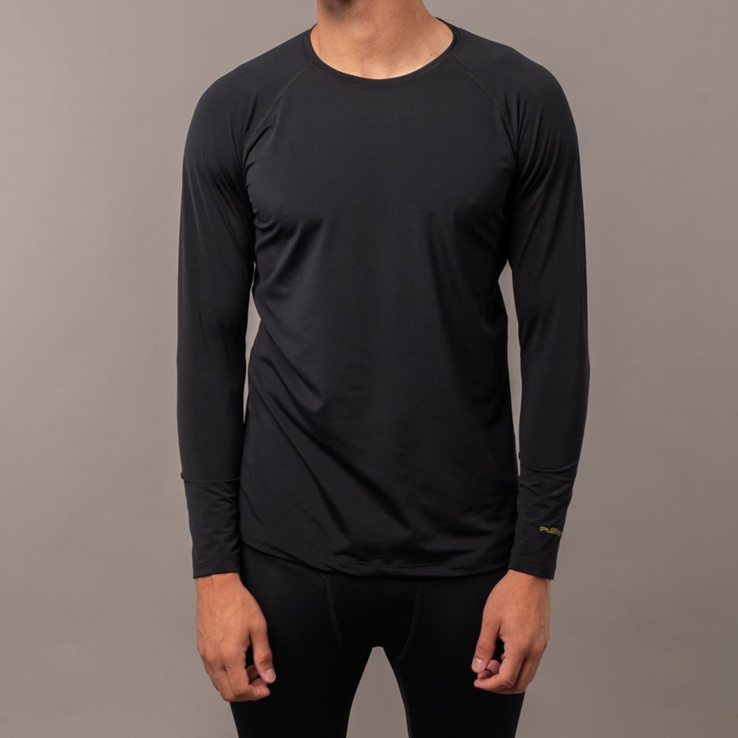 Remera Rusty Dragon Thermal Jr Black