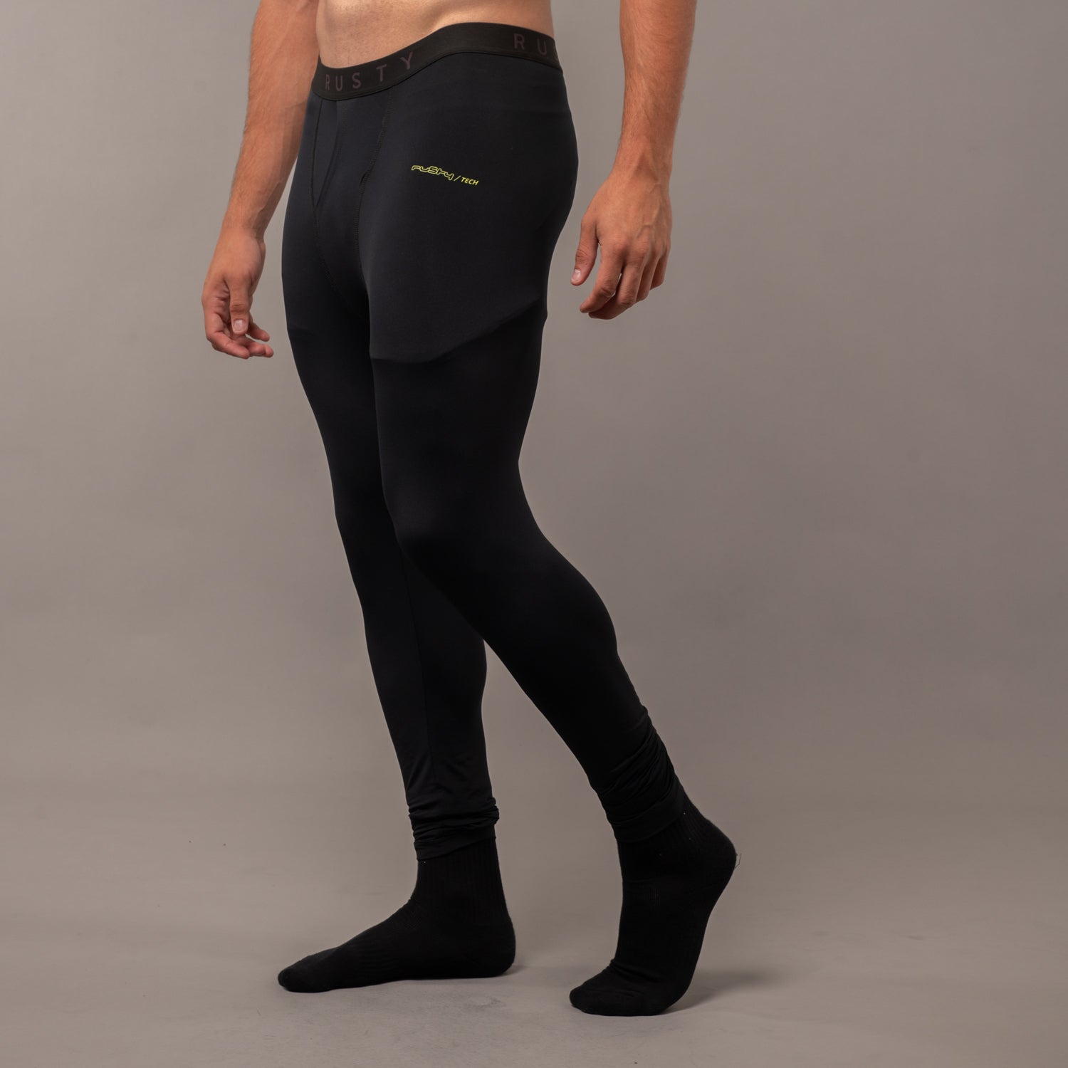 Calza Rusty Dragon Legging Thermal Black