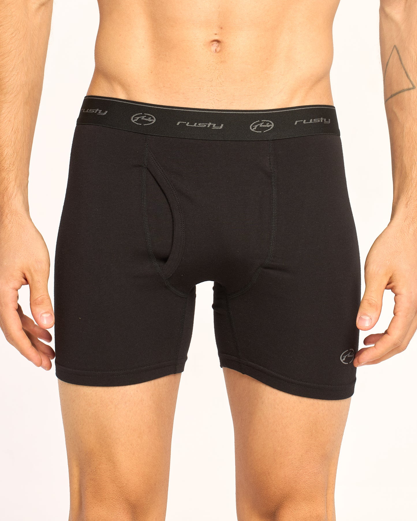 Boxer Rusty Franks Packx3 Boxer Black 2