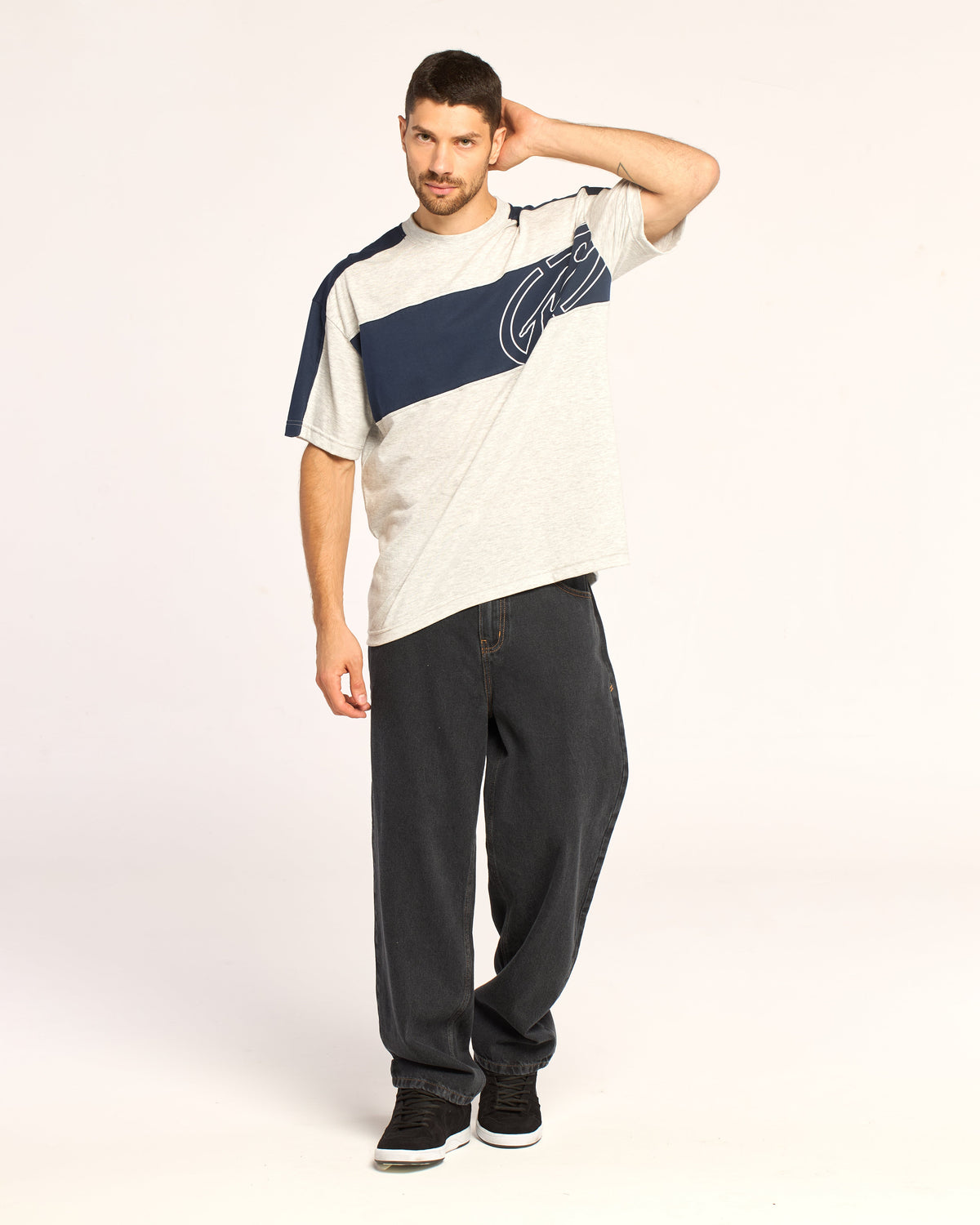 Remera Mc Rusty Kill Switch Tee Ov Grey Marle