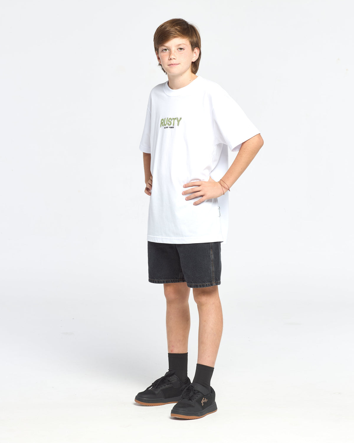 Remera Mc Rusty Ramen Dragon Tee Ov Jr White
