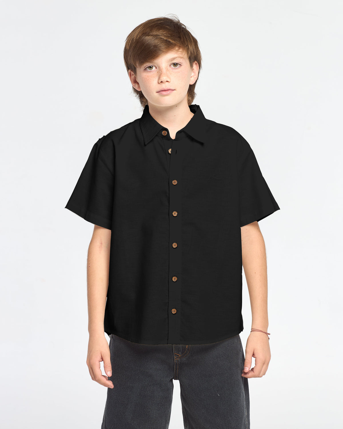 Remera Mc Rusty Overtone 4 Shirt Jr Black