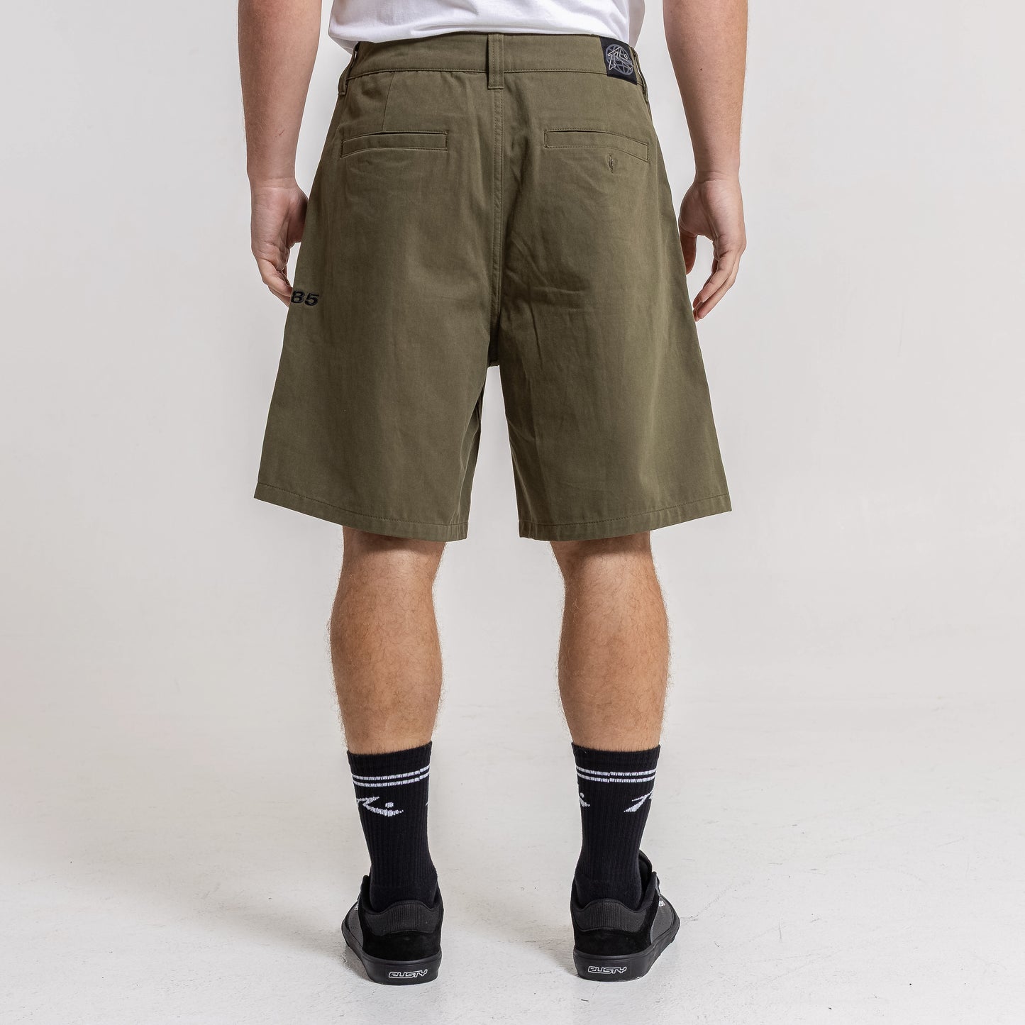 Bermuda Rusty Worldwide Pleat Ws Army