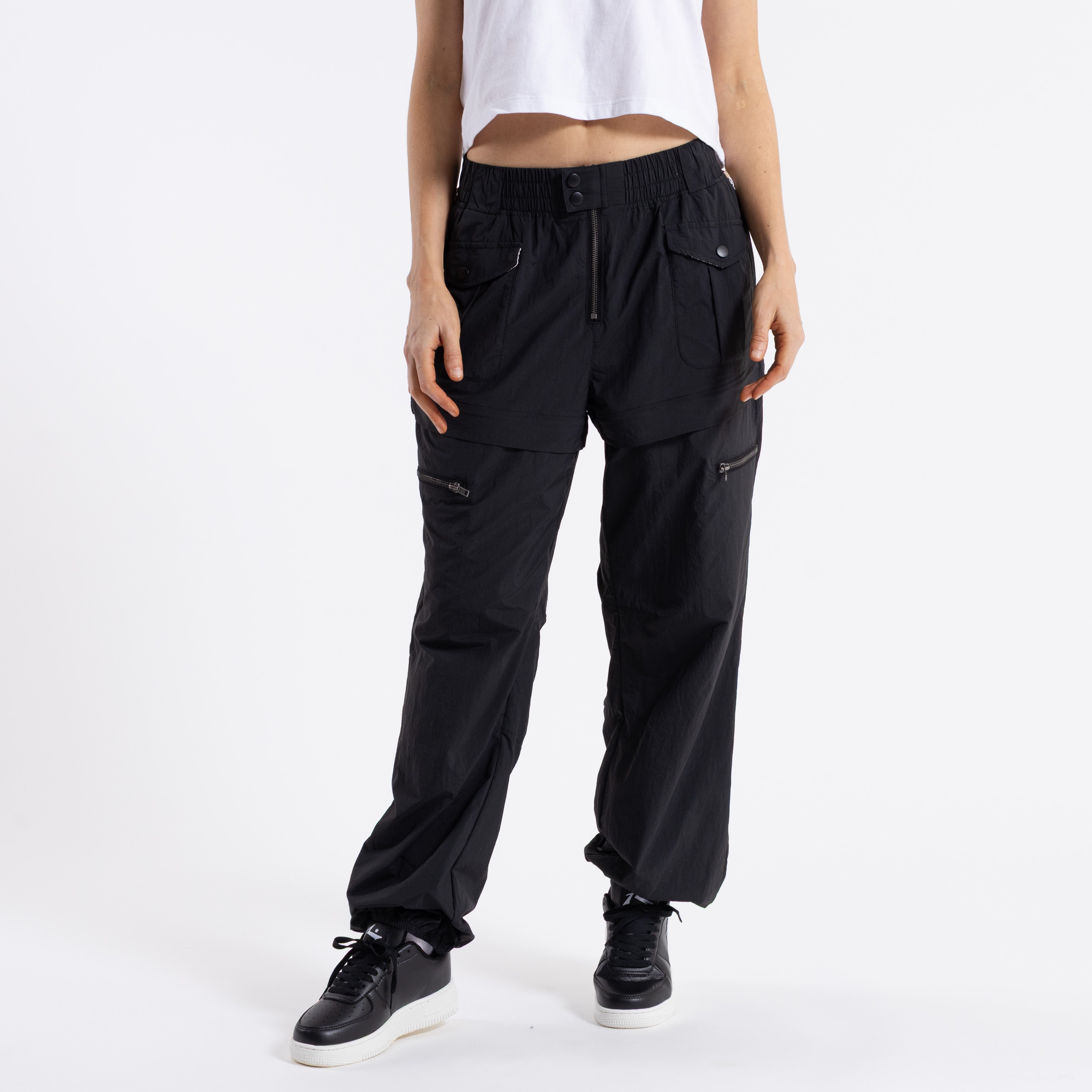 Pantalon Rusty Cruel Summer Zip Off Pant Ld Black