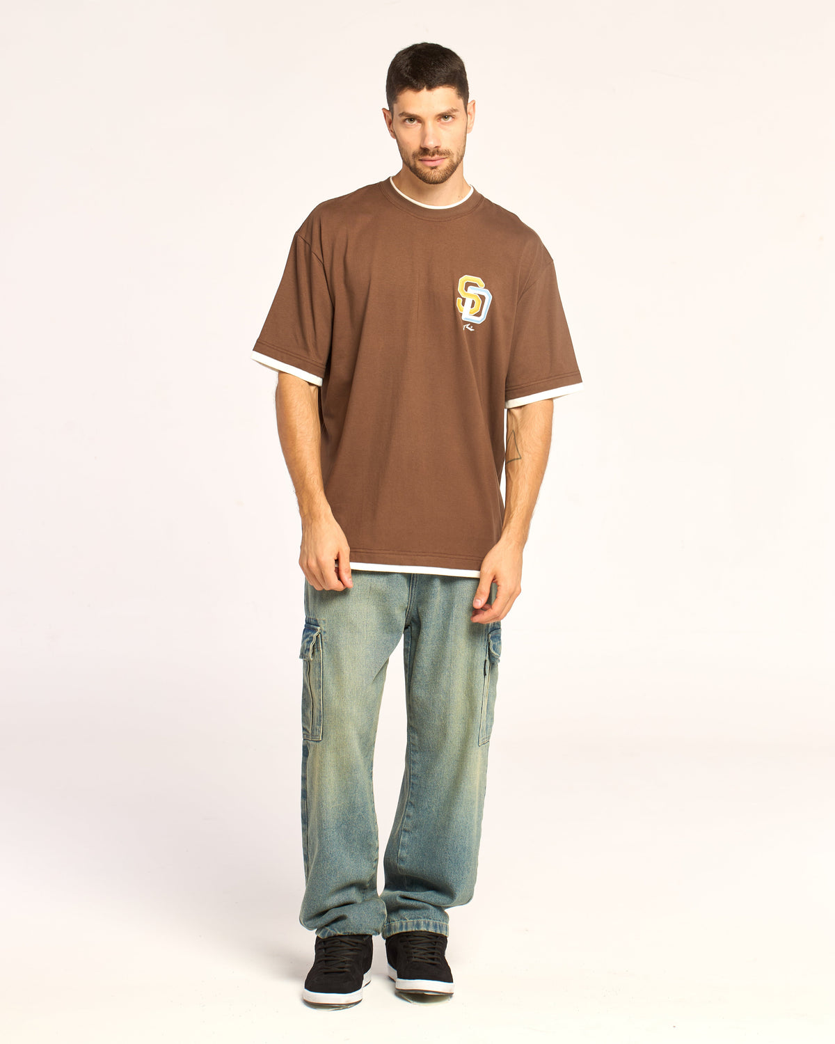 Remera Mc Rusty Basewave Tee Ov Brown Java
