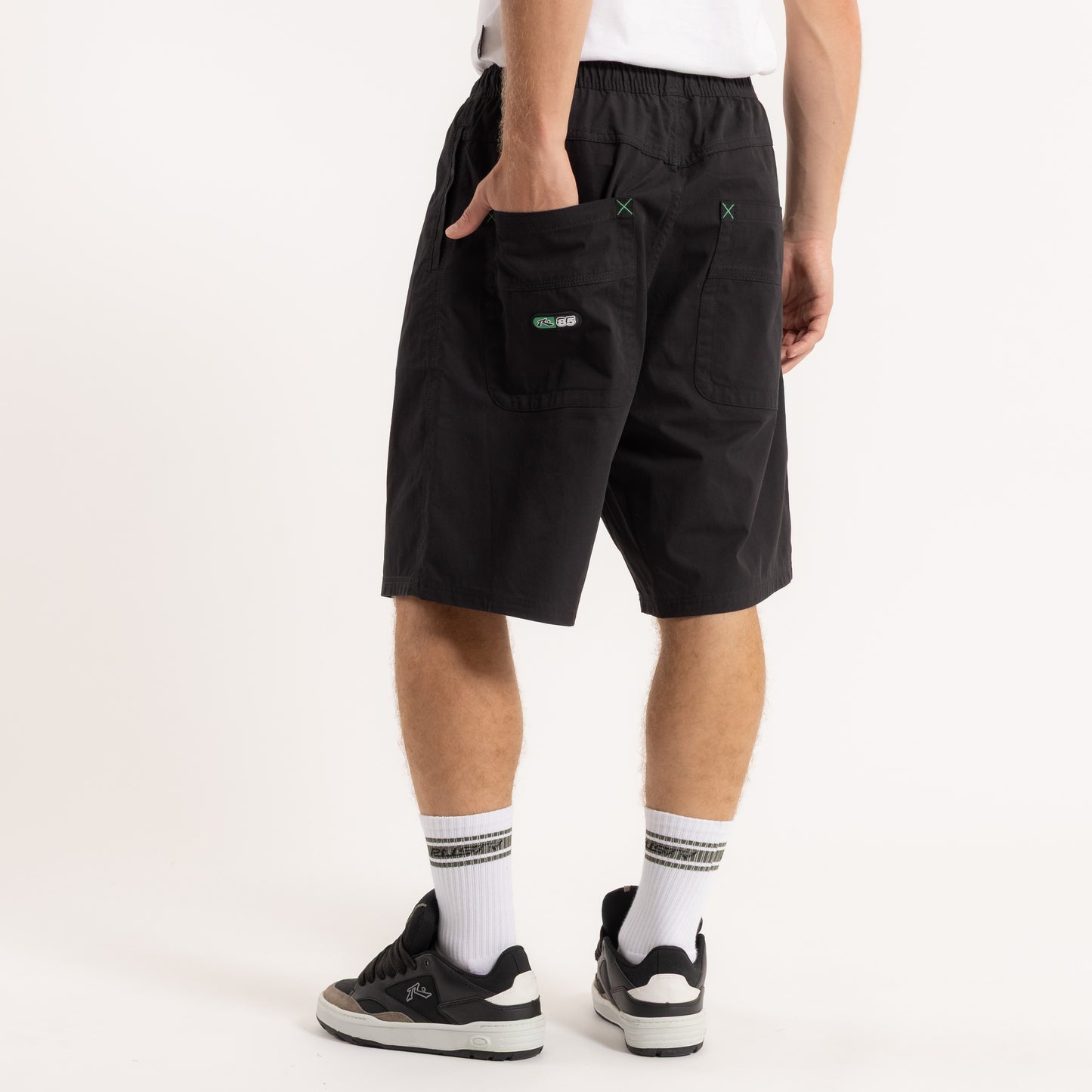 Bermuda Rusty Wear Eva Elastic Short* Black