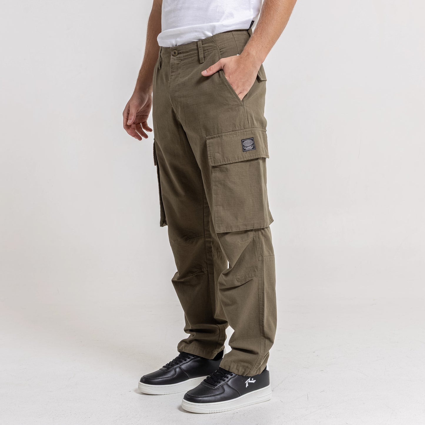 Pantalon Rusty Jonestown Parachute Pant* Army