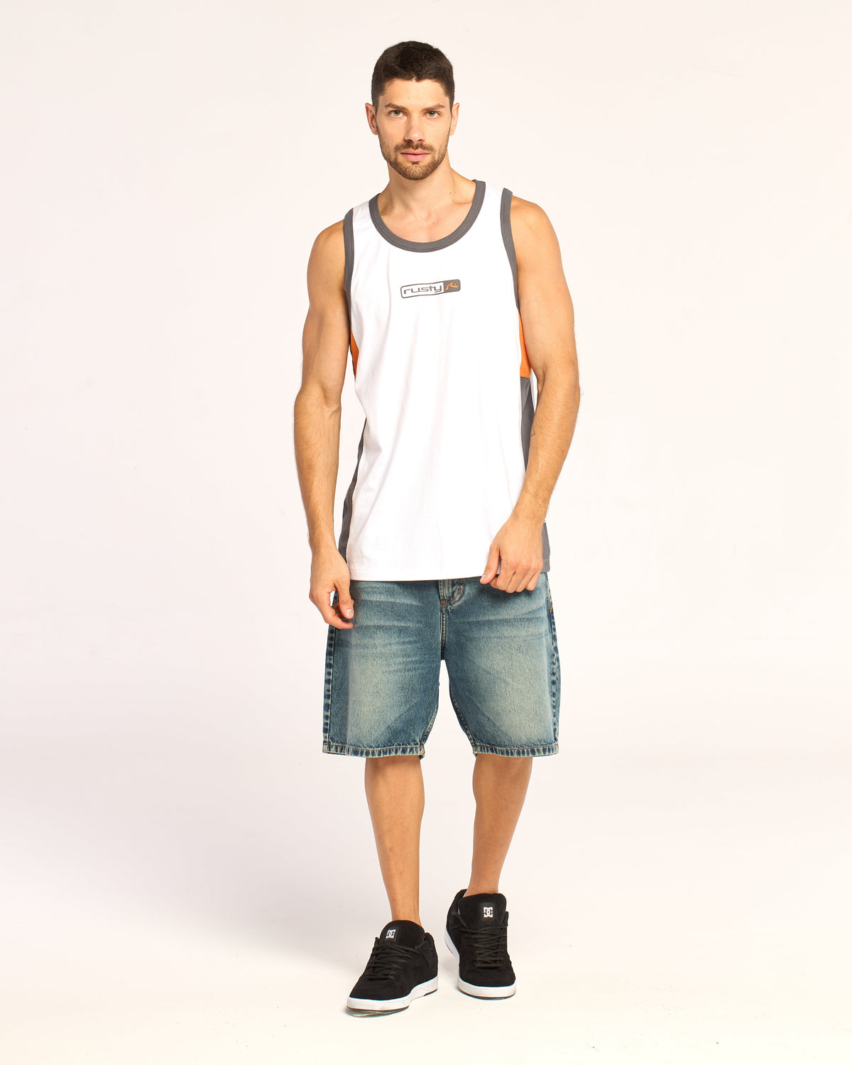 Musculosa Rusty Renegade Tank White