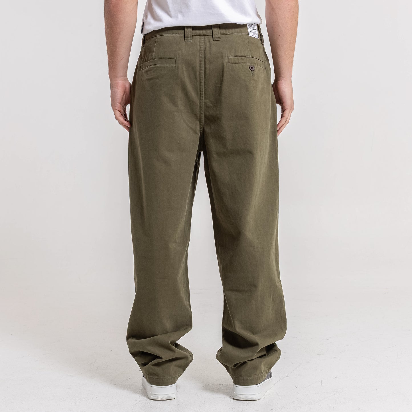 Pantalon Rusty Worldwide Pleat Pant* Army