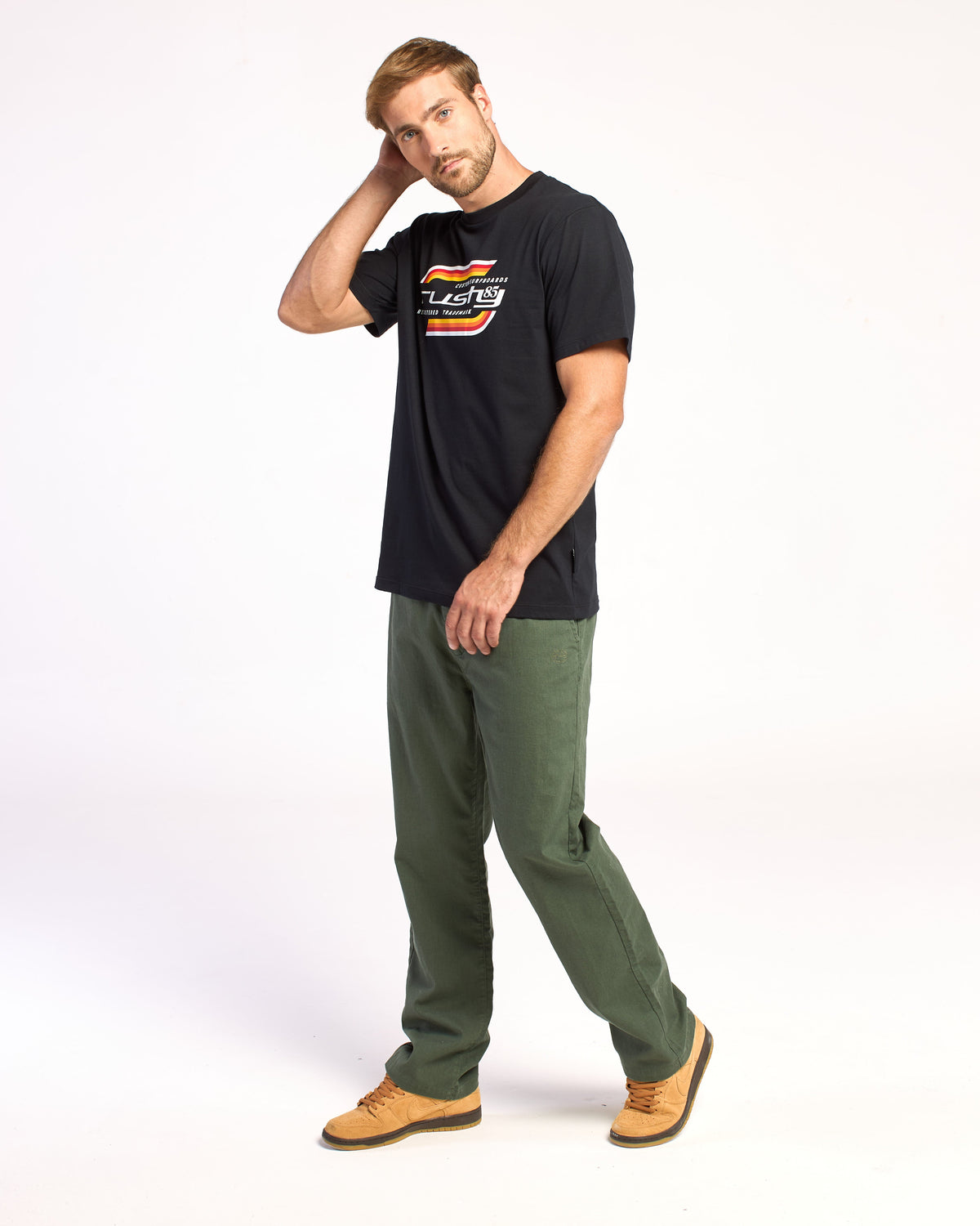 Remera Mc Rusty Crocker Tee St Black
