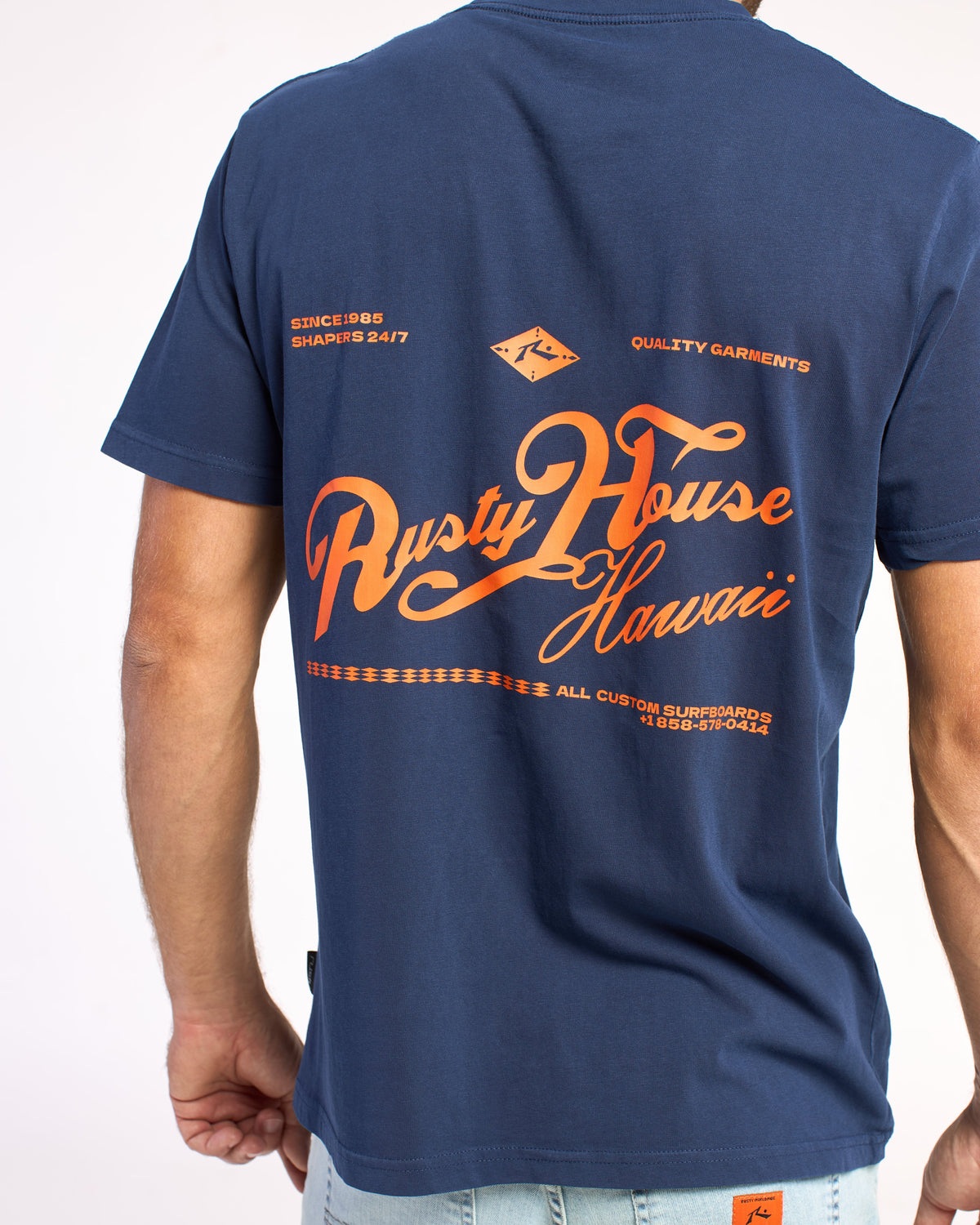 Remera Mc Rusty Zaragoscilla Tee St Navy Blue