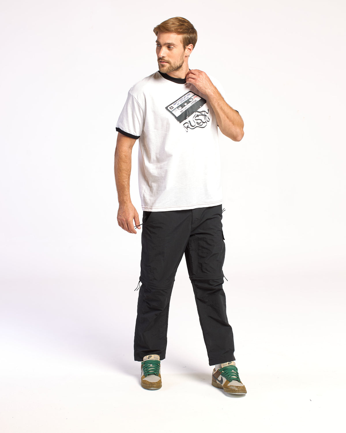 Remera Mc Rusty Faustopape Tee Rx Off White