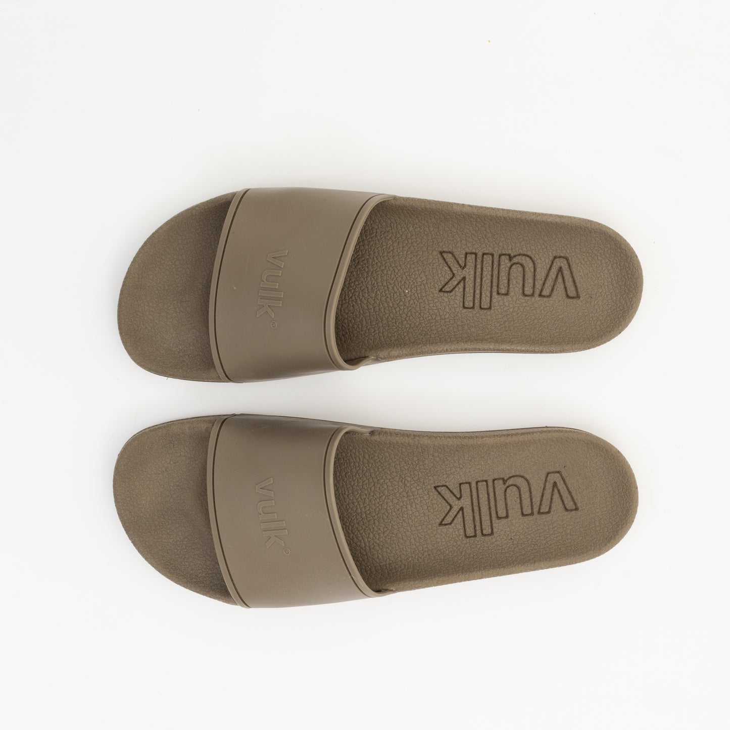 Ojotas Vulk Logo Slides Cement