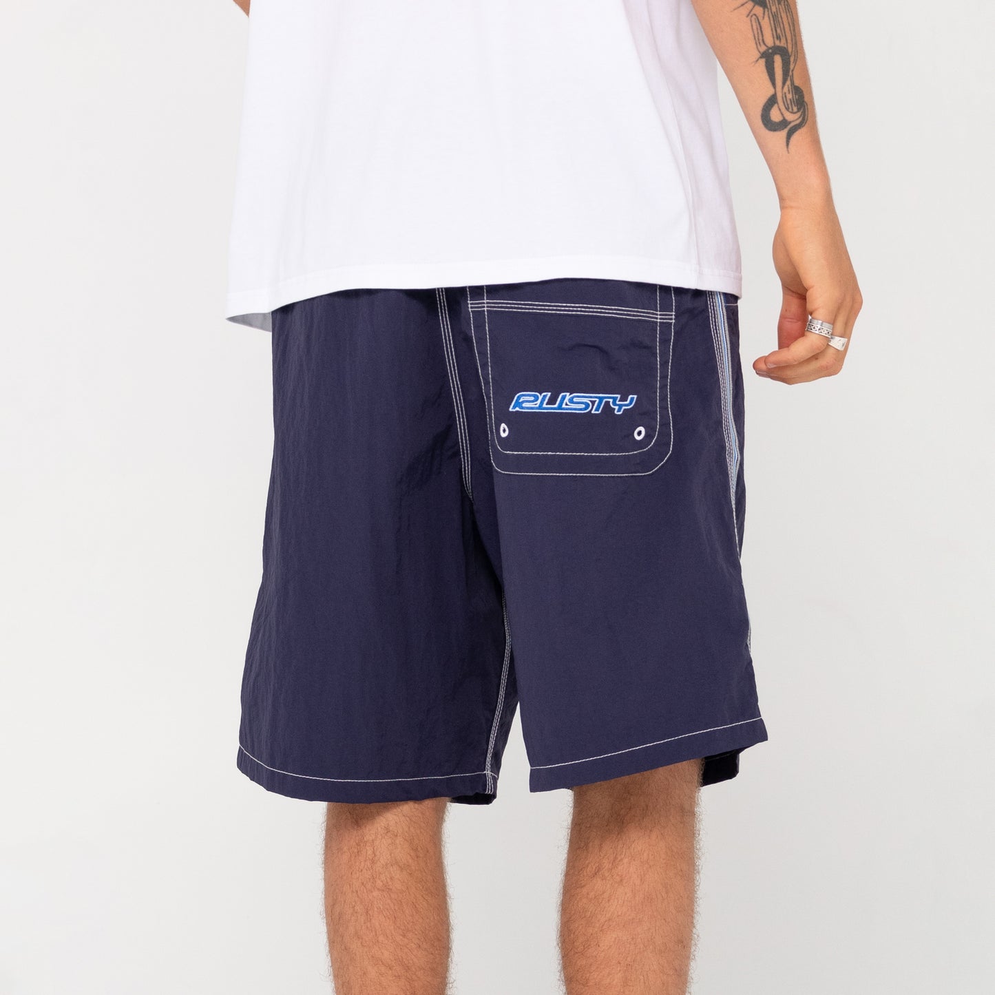 Short Rusty Flip Daddy Bs Navy