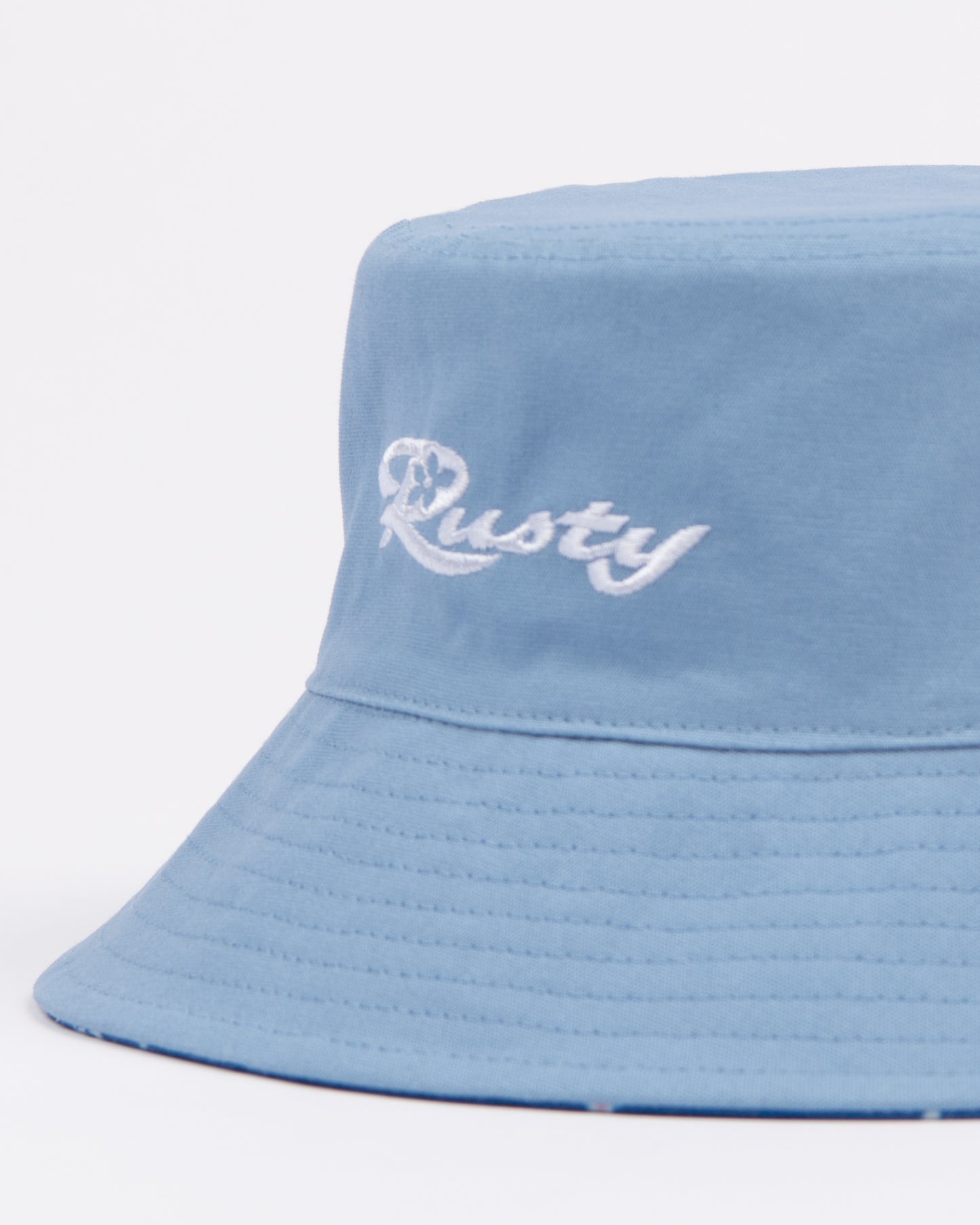 Piluso Rusty Summer Time Reversible Bucket Hat Girls* Yonder Blue