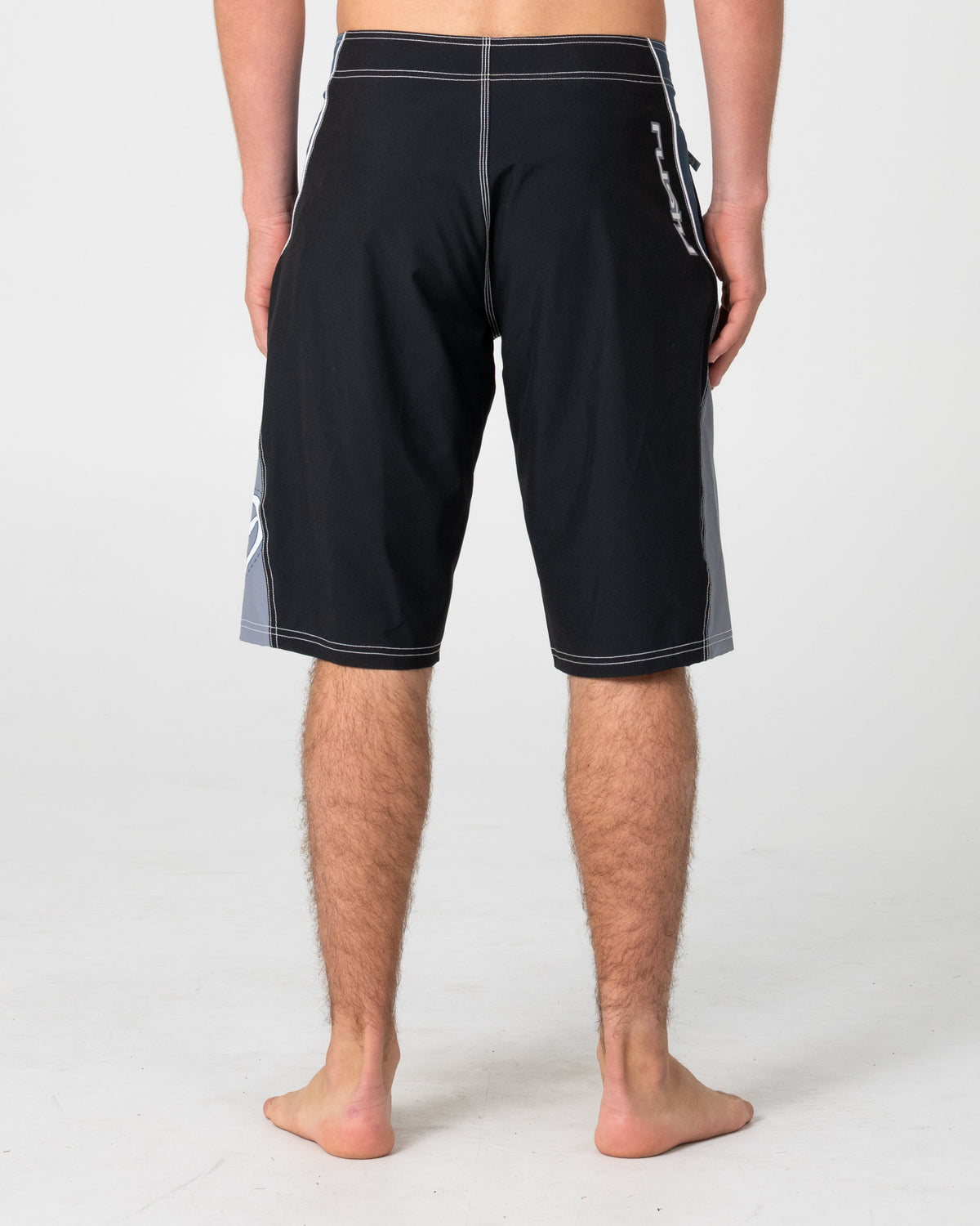 Boardshort Rusty Sandglass Fixed Waist Boardshort Black