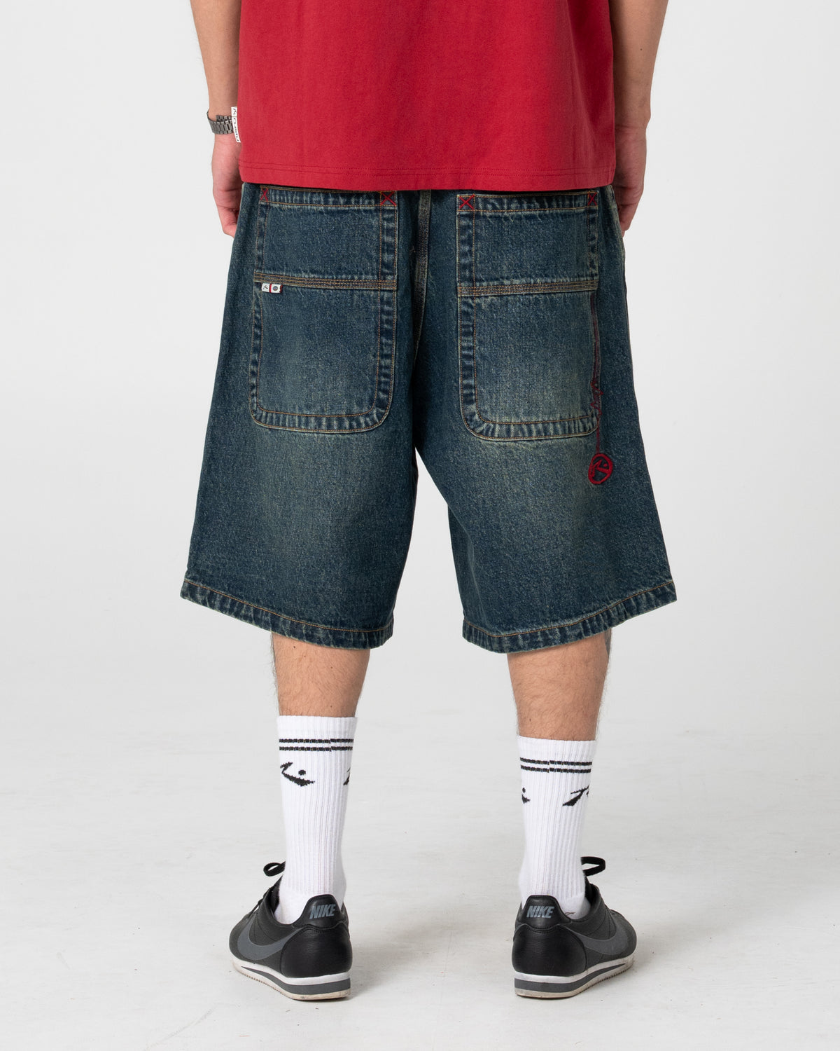 Short Rusty Yowie 2.0 Wide Baggy Jort Dark N Dirty
