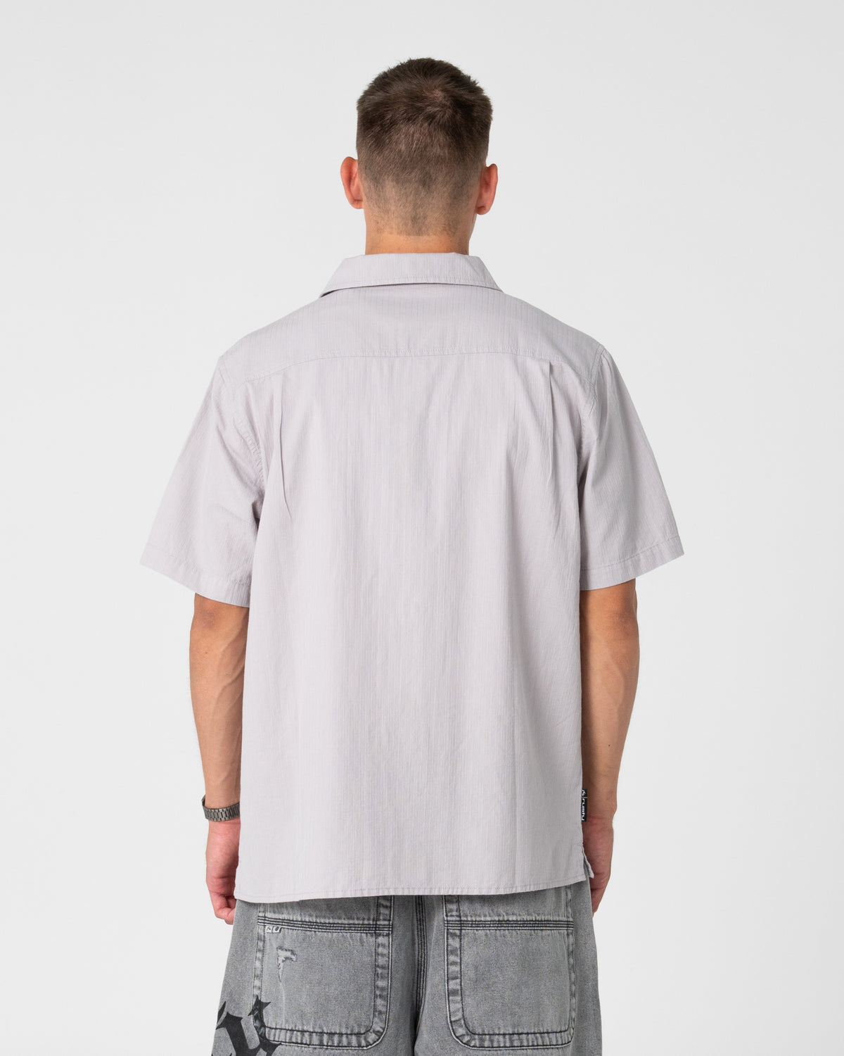 Camisa Mc Rusty Diego Short Sleeve Shirt Ultimate Grey