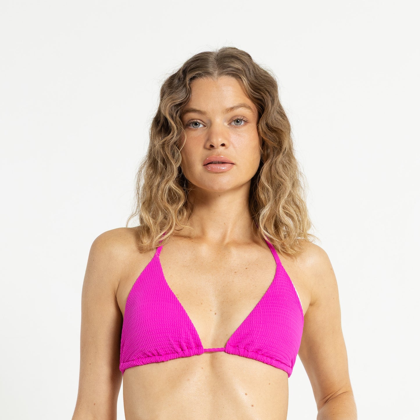 Bikini Alto Rusty Sandalwood Triang Multiway Bik Top Ld Fuchsia