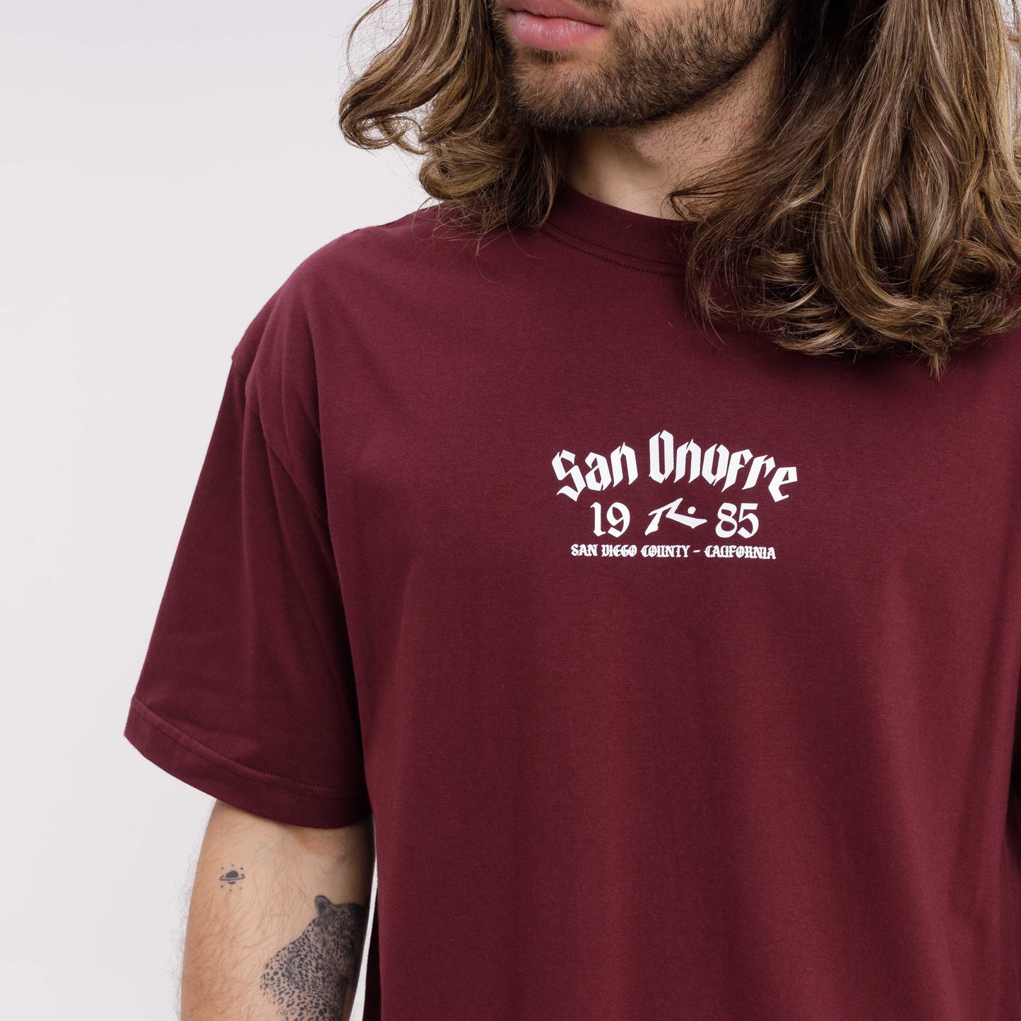 Remera Mc Rusty San Onofre Tee Burgundy