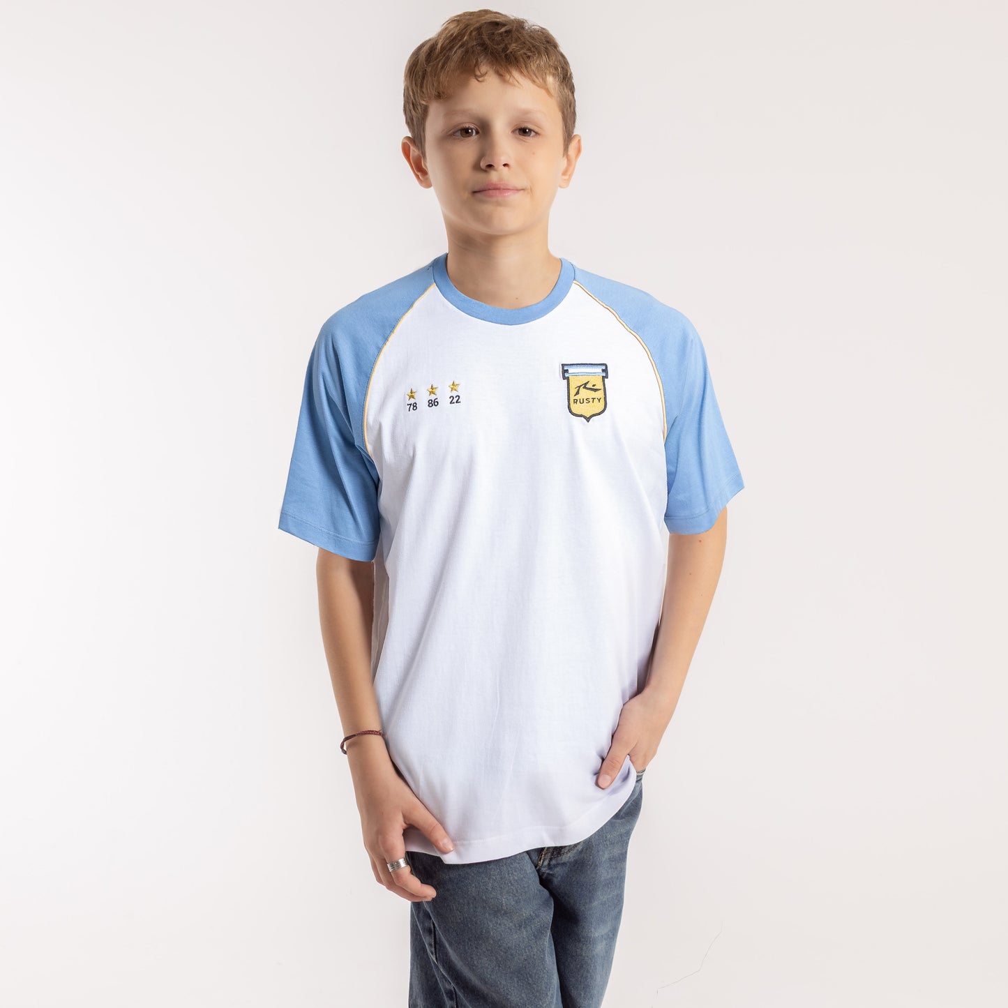 Remera Mc Rusty Sean Eternos Tee Jr Blanco