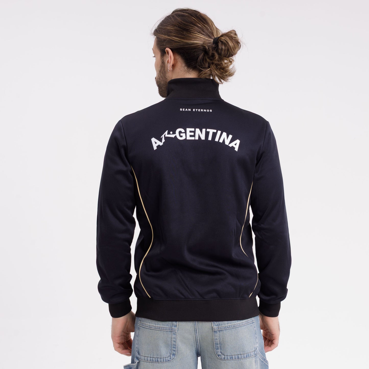 Campera Canguro Rusty Sean Eternos Zh Negro