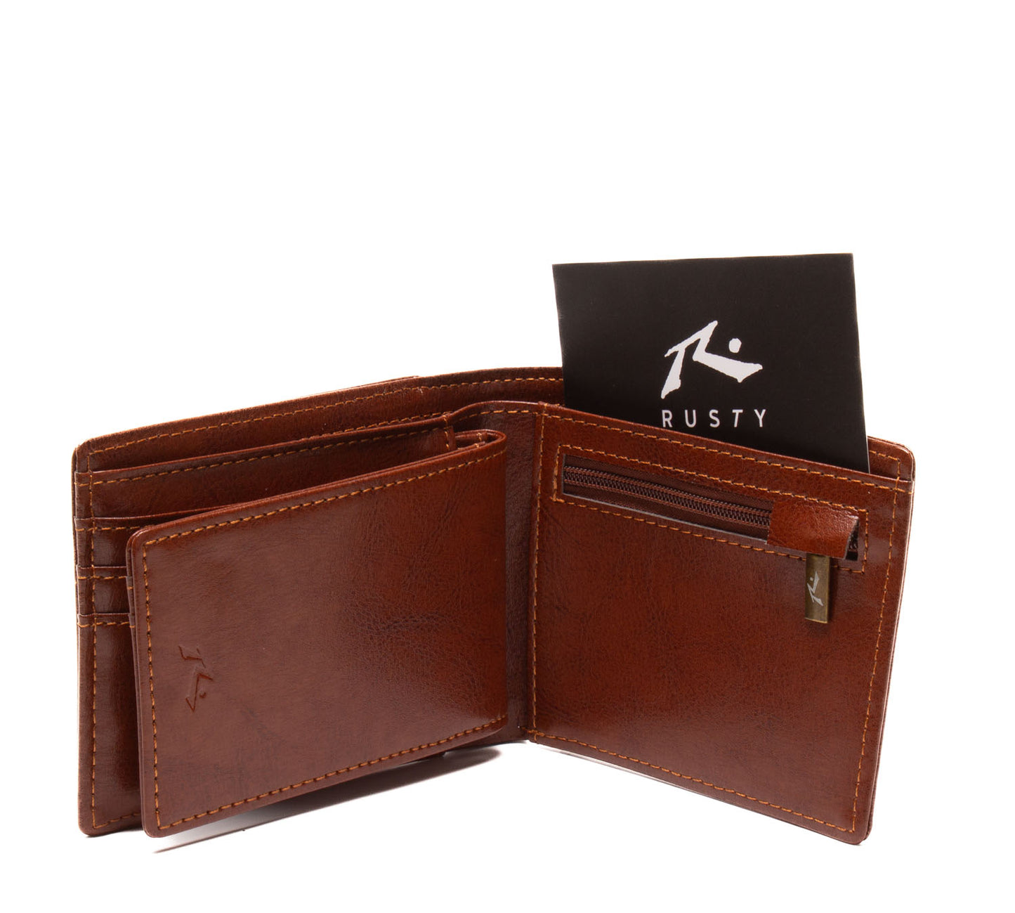 Billetera Rusty Speacher Wallet Brown
