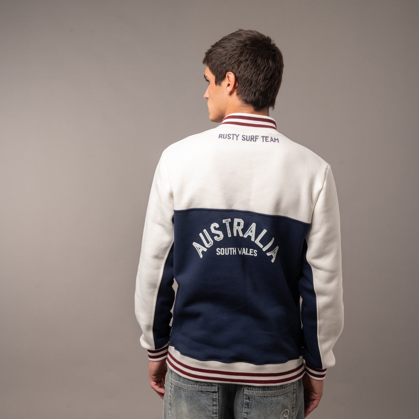Buzo Rusty Surf Team Navy Blue