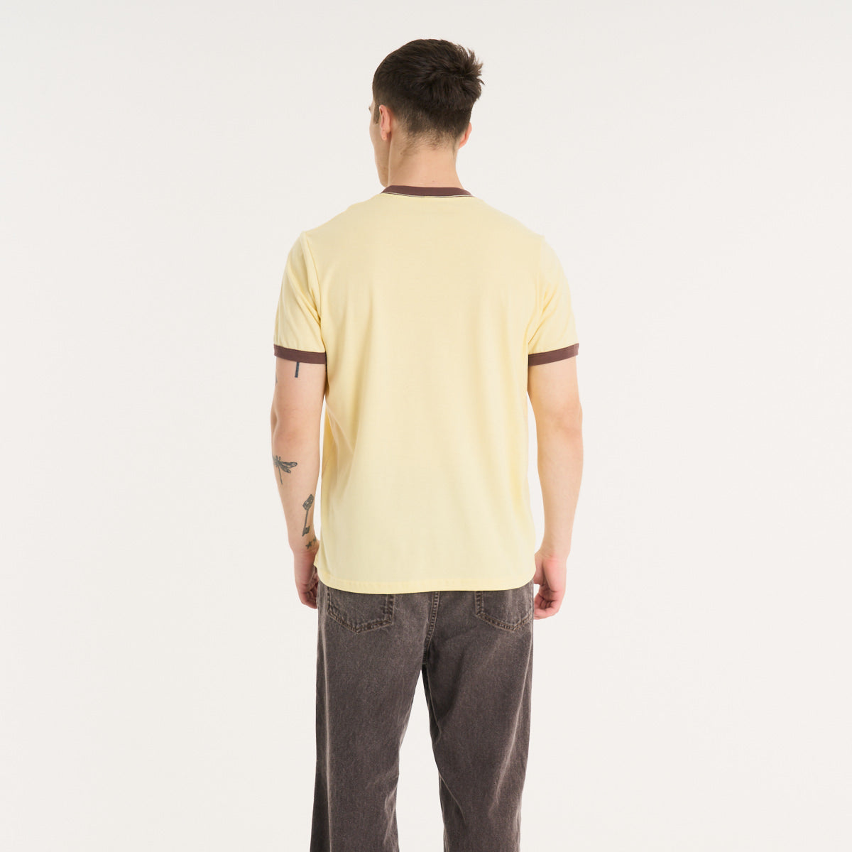 Remera Mc Vulk Teller Tee Pastel Yellow