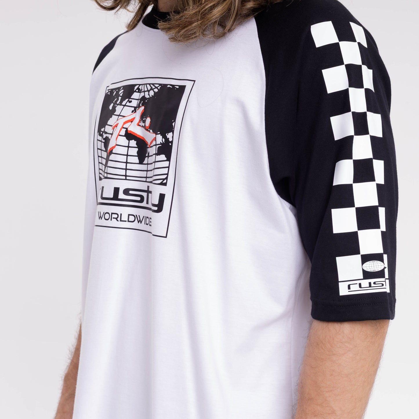 Remera Mc Rusty Tournament Tee White/Black