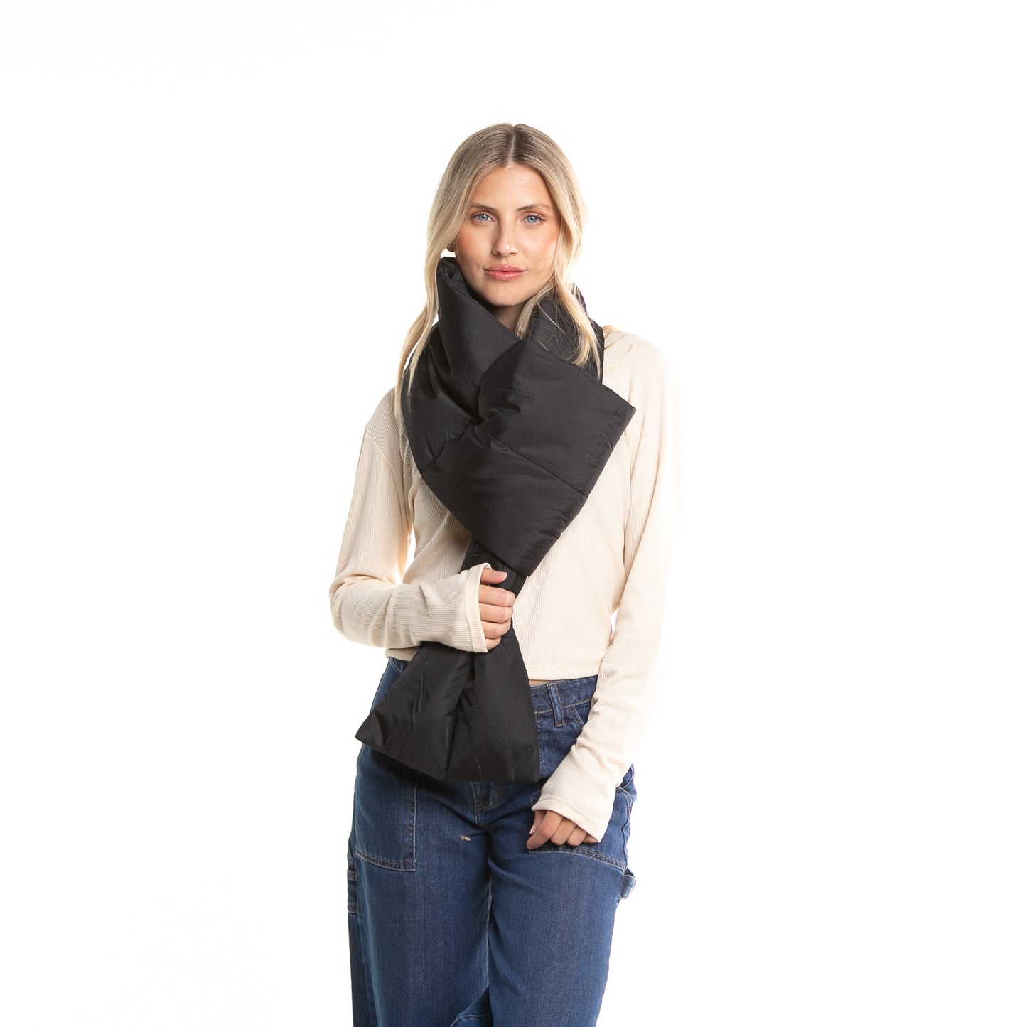 Bufanda Rusty Tracy Scarf Ld* Black