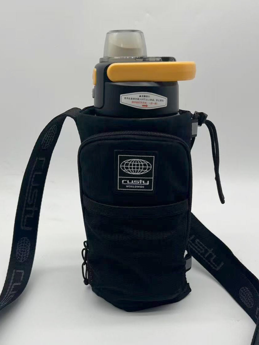Bolso Rusty Tripping Bottle Bag Black