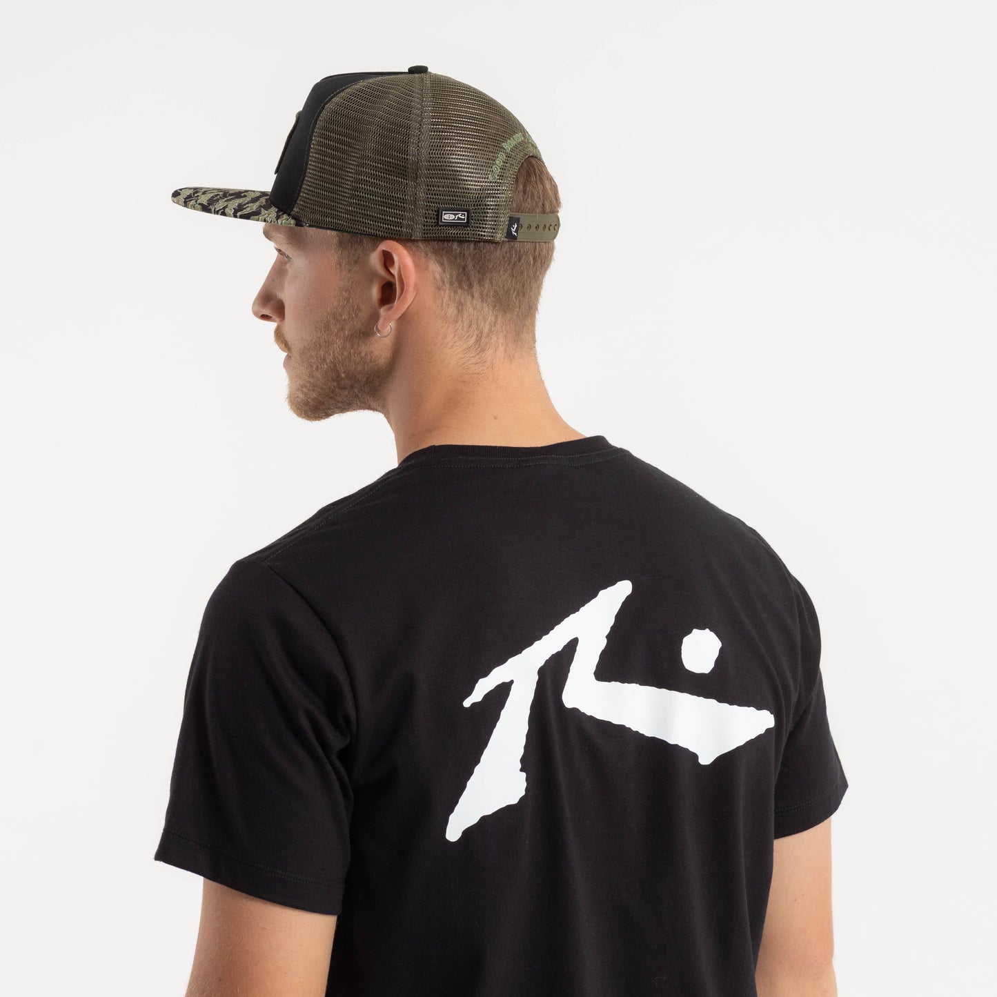 Gorra Rusty Tulsa Trucker Cap Black Camo