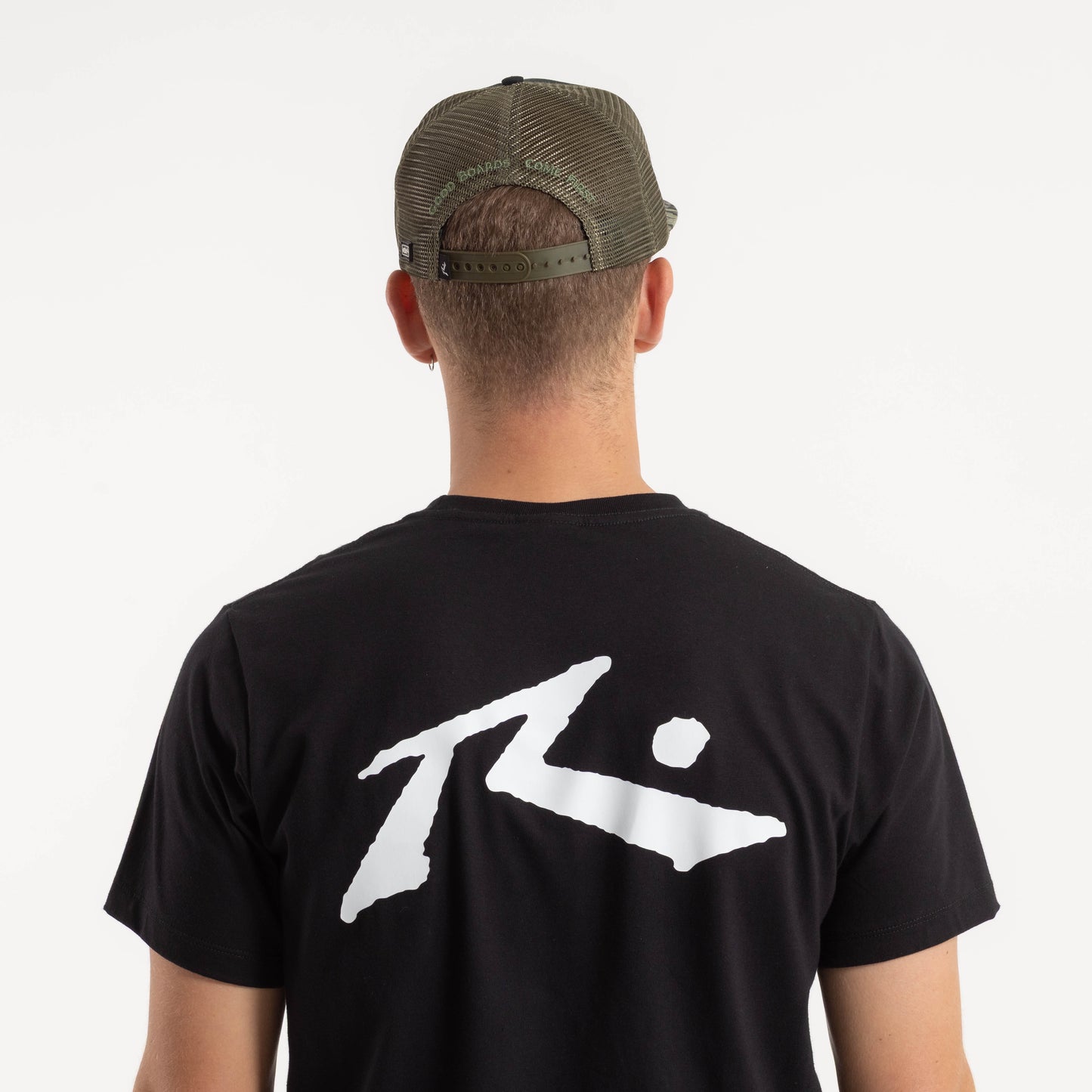 Gorra Rusty Tulsa Trucker Cap Black Camo