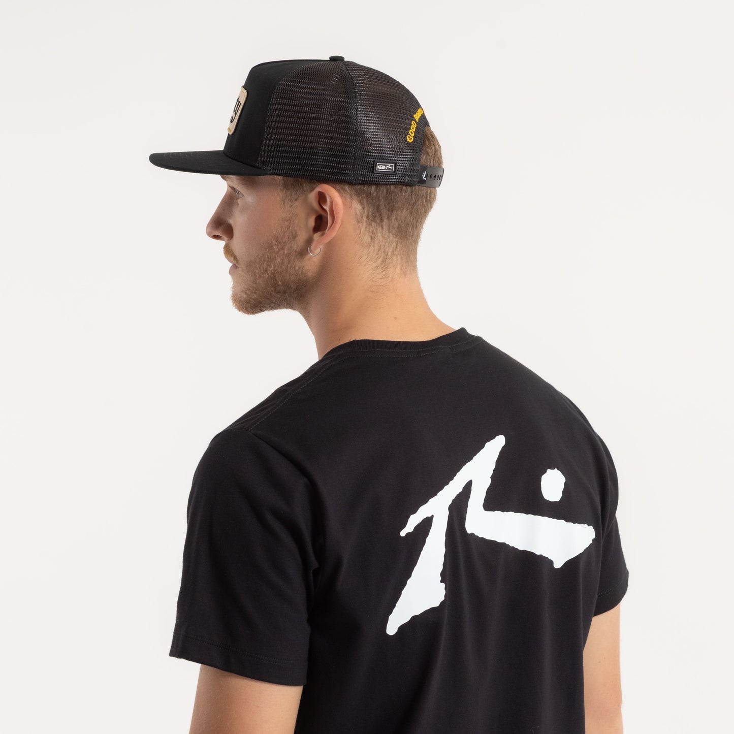 Gorra Rusty Tulsa Trucker Cap Black