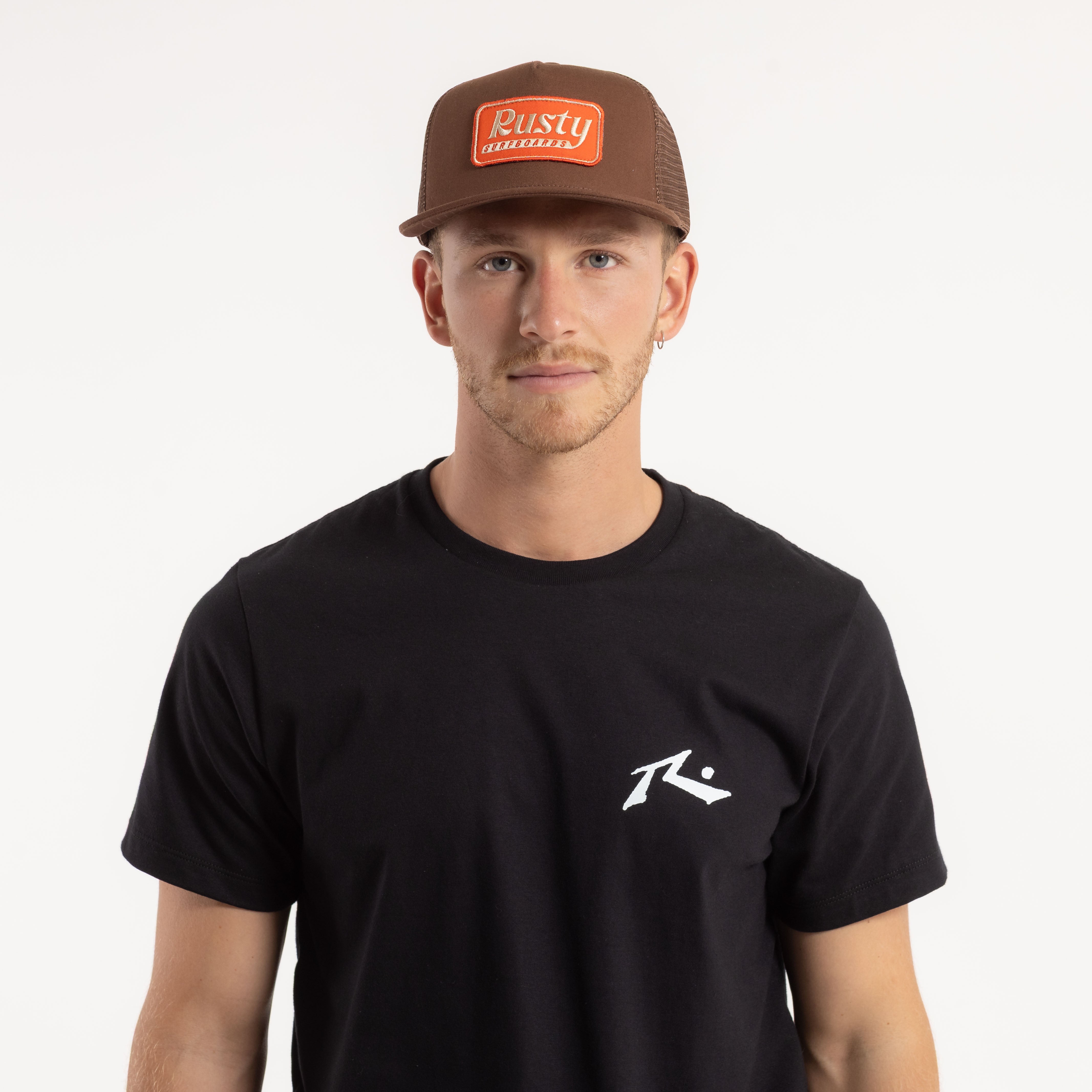 Gorra Rusty Tulsa Trucker Cap Brown