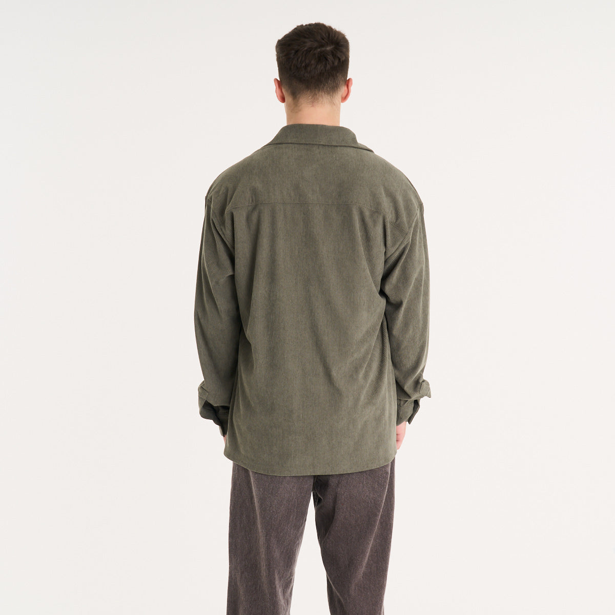 Camisa Ml Vulk Turner Shirt Green Vintage
