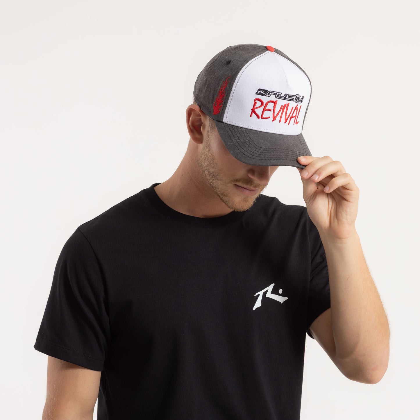 Gorra Rusty Video Revival Cap Black