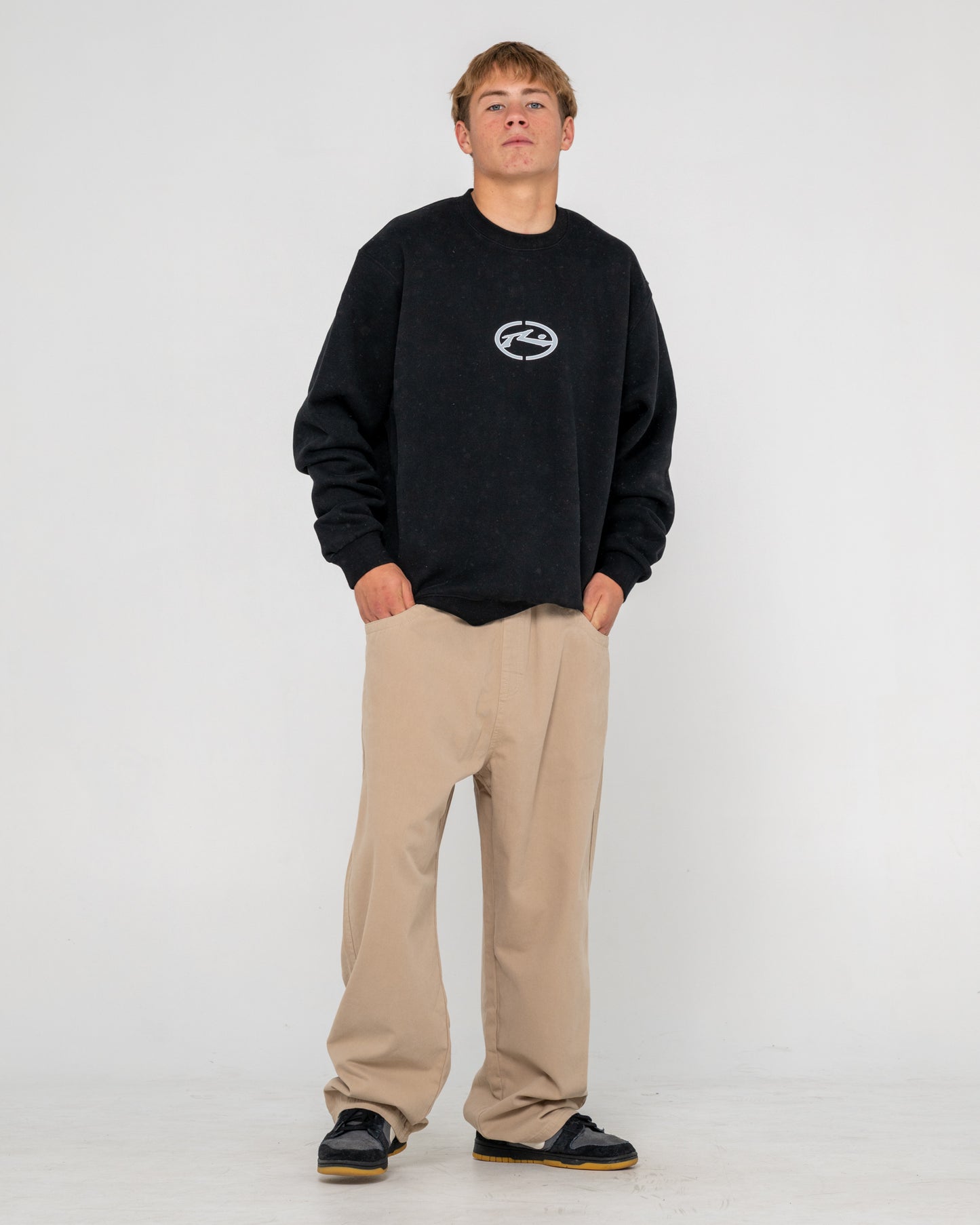 Buzo Rusty Turbo Crew Fleece Black