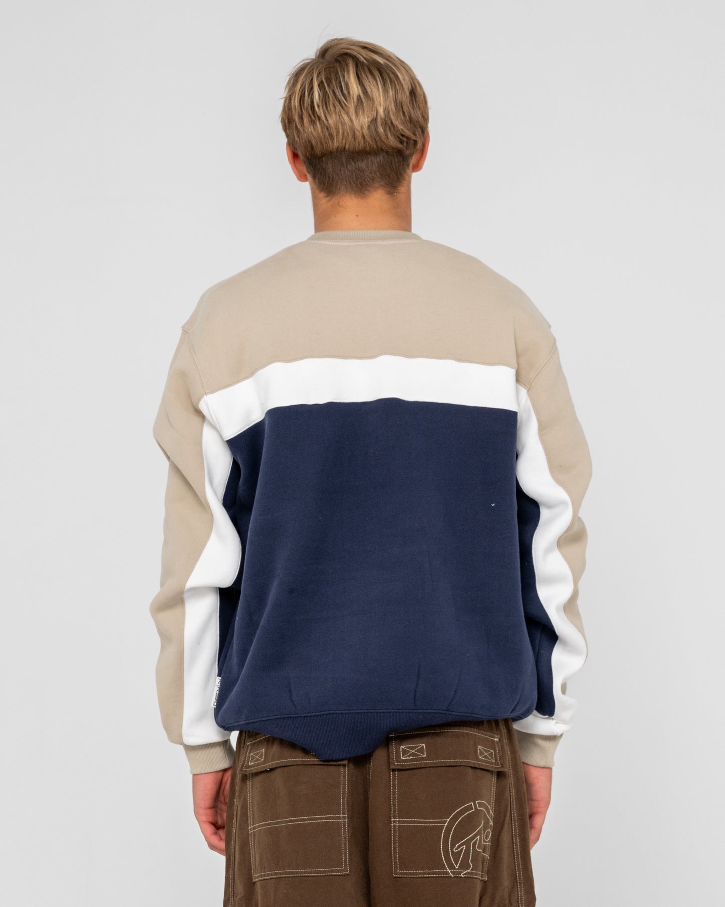 Buzo Rusty Pod Racer Crew Fleece Navy Blue