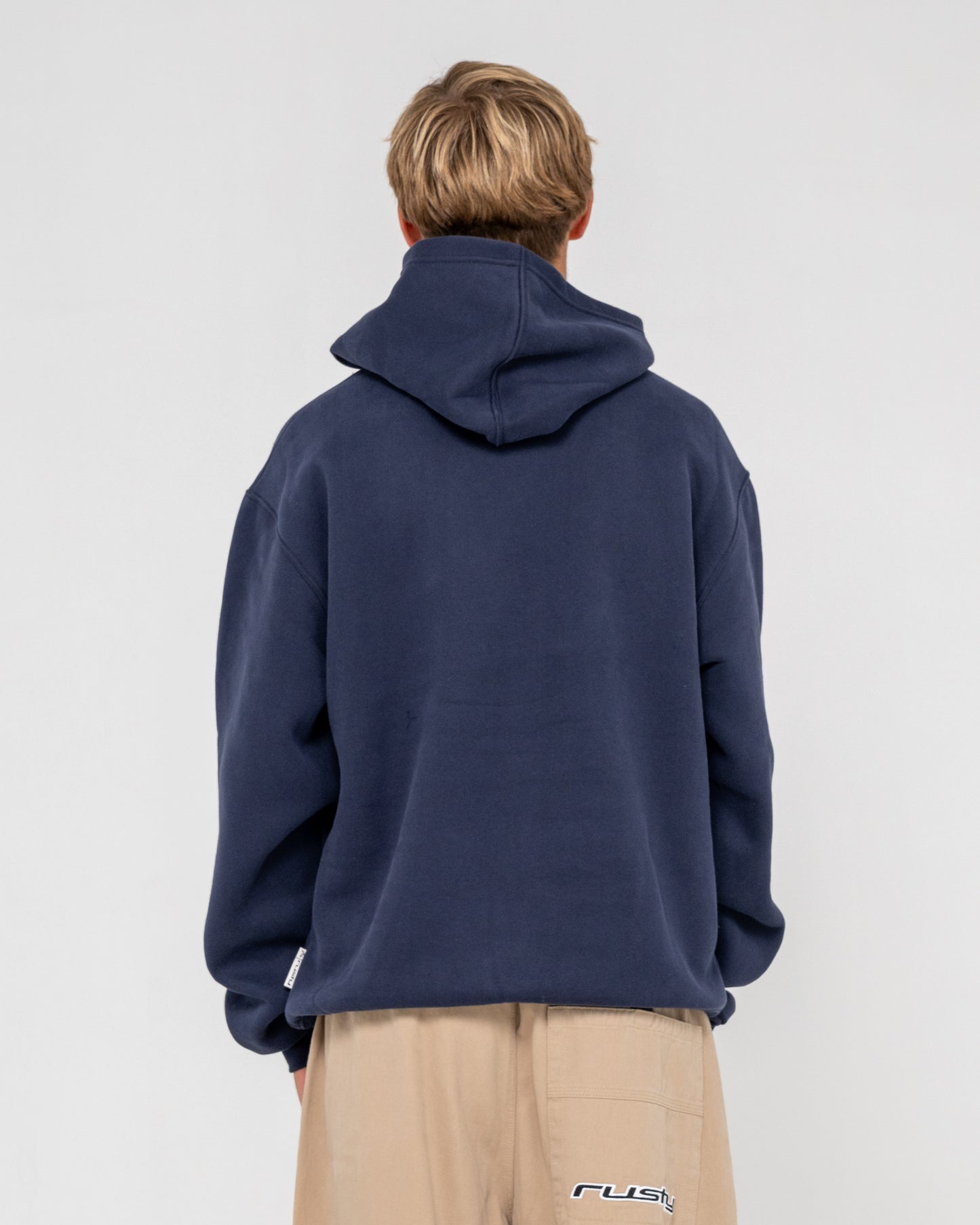 Canguro Rusty Flip Daddy 2.0 Hooded Fleece Navy Blue