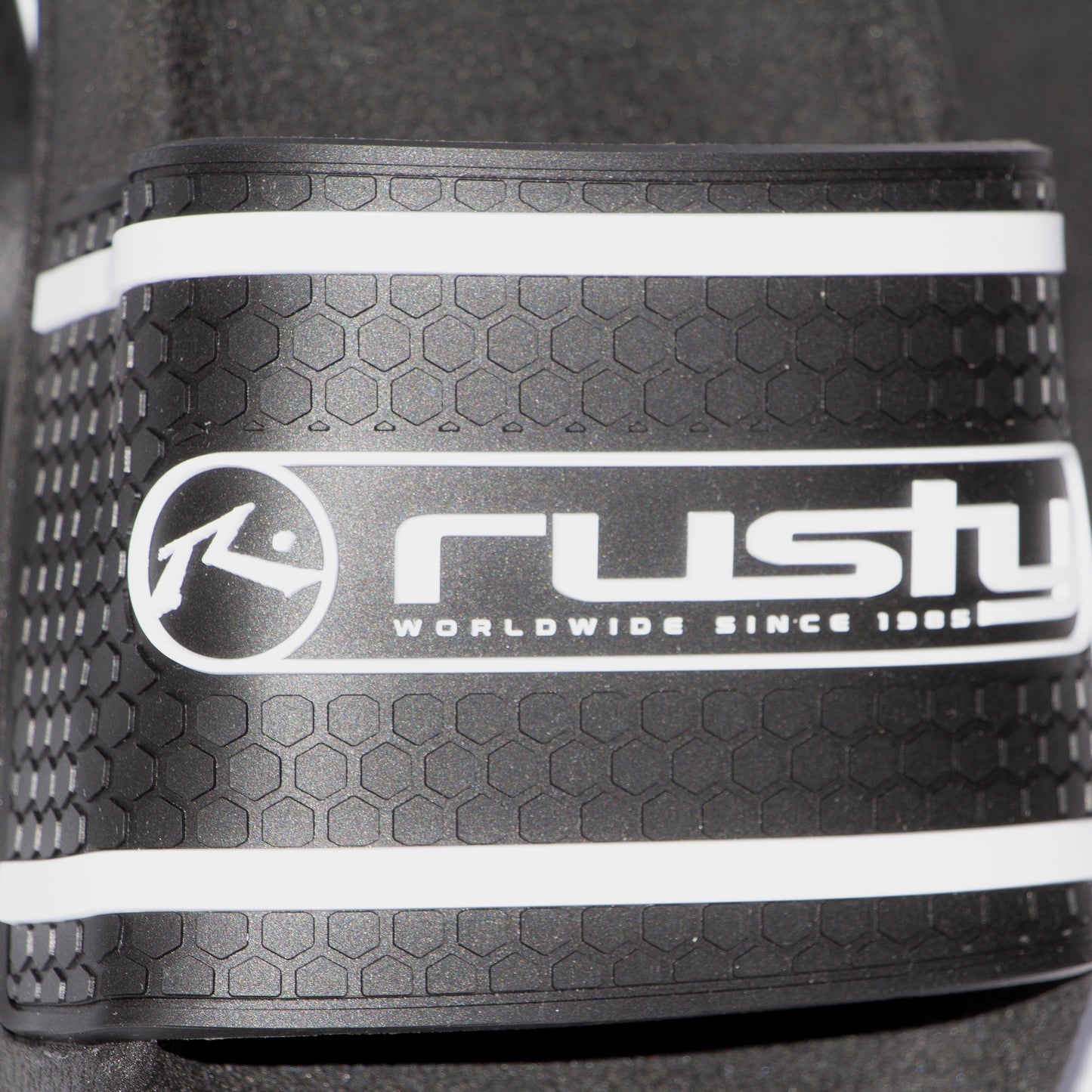 Ojotas Rusty Worldwide Since 1985 Slide Black