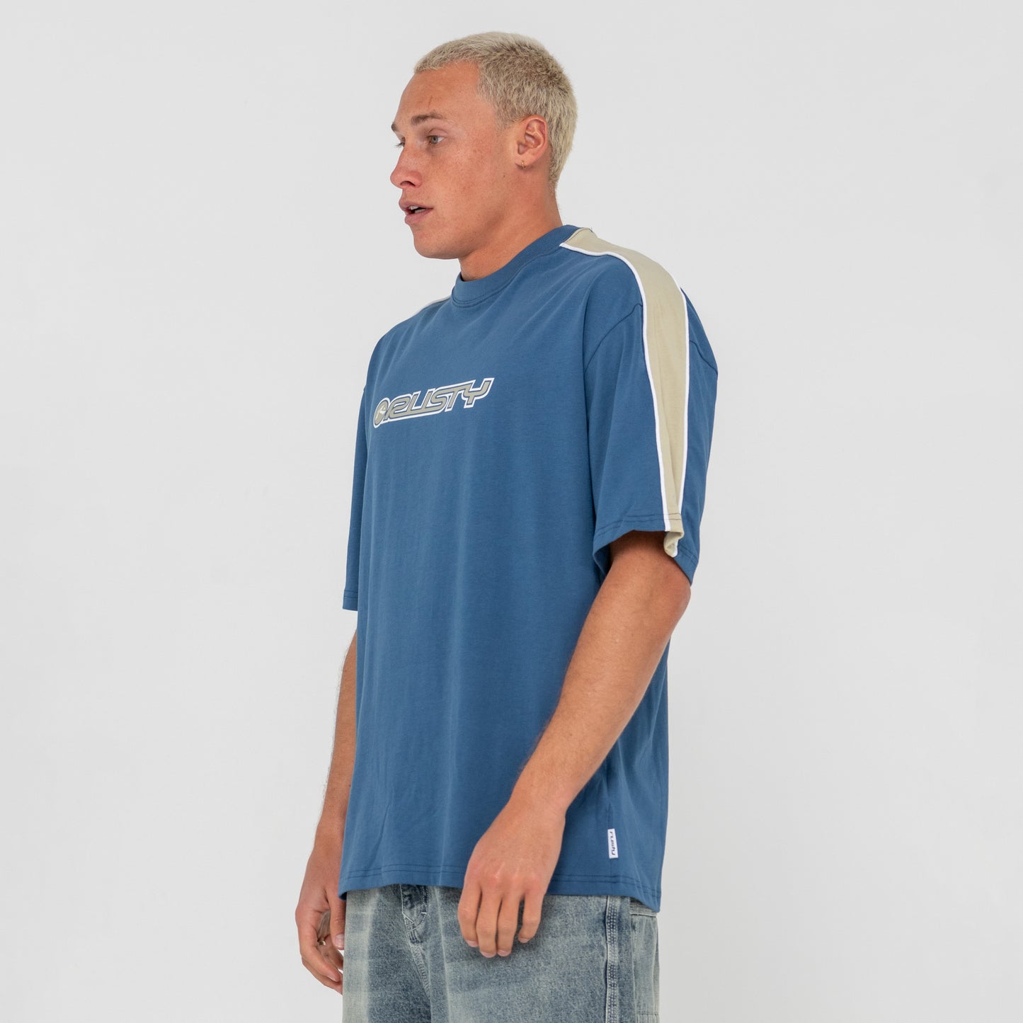 Remera Rusty Alonso Atlantic Blue