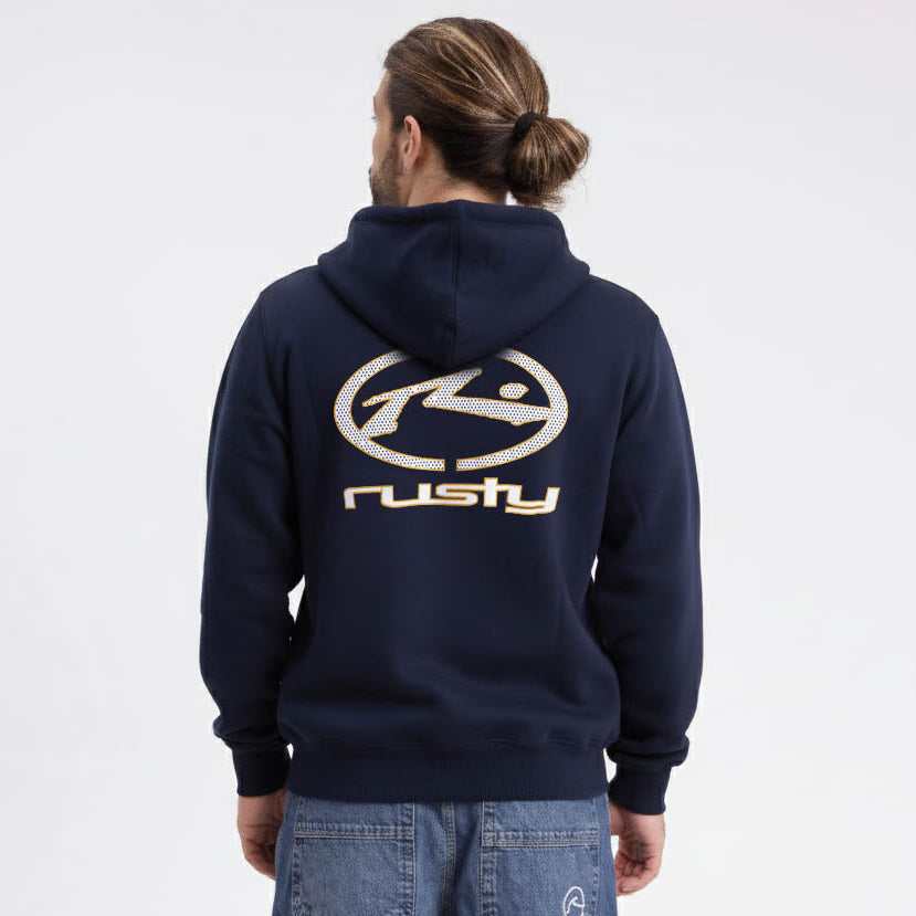 Campera Canguro Rusty Turbo Serie 2 Zh Megabig Navy Blue
