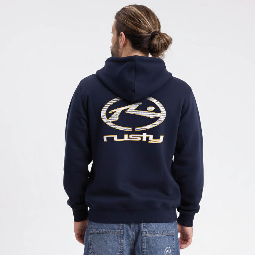 Campera Canguro Rusty Turbo Serie 2 Zh Superbig Navy Blue