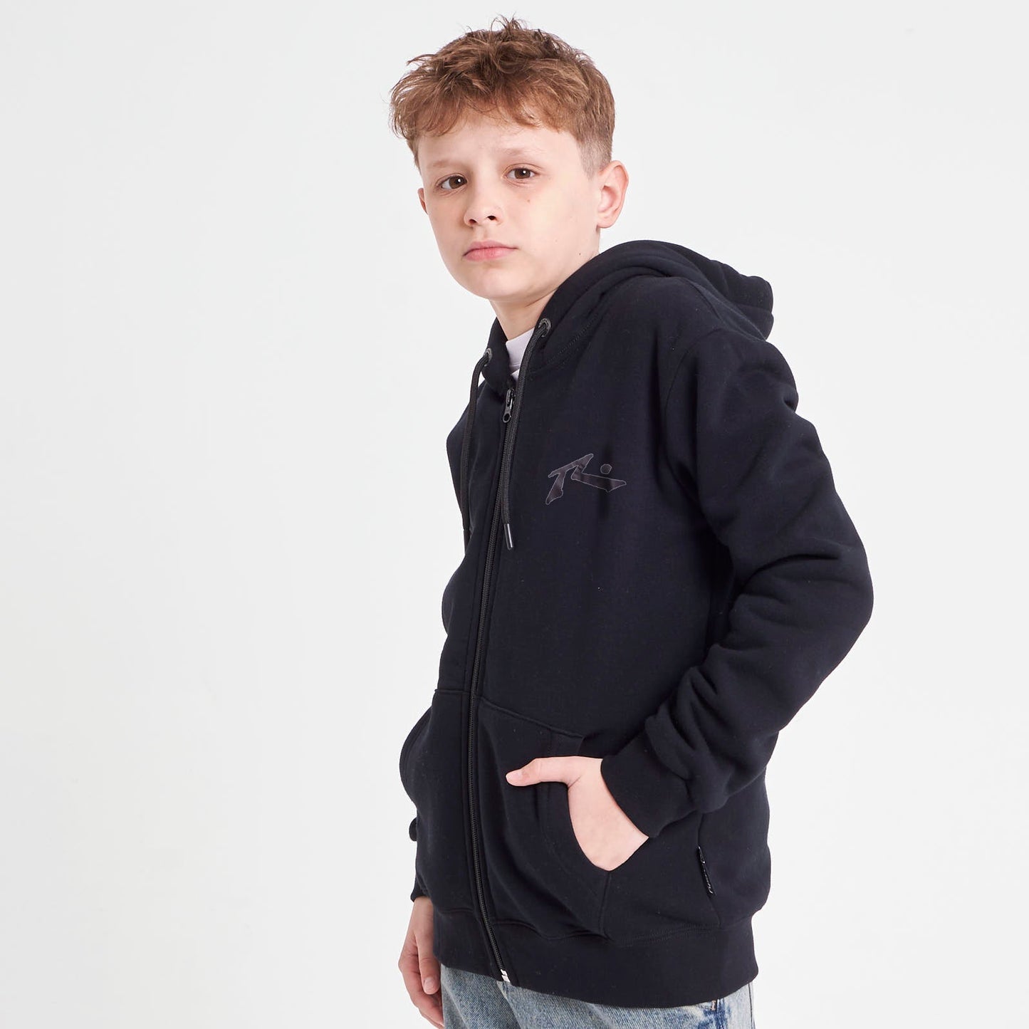 Campera Canguro Rusty Competition 2.0 Zh Jr Black/Black