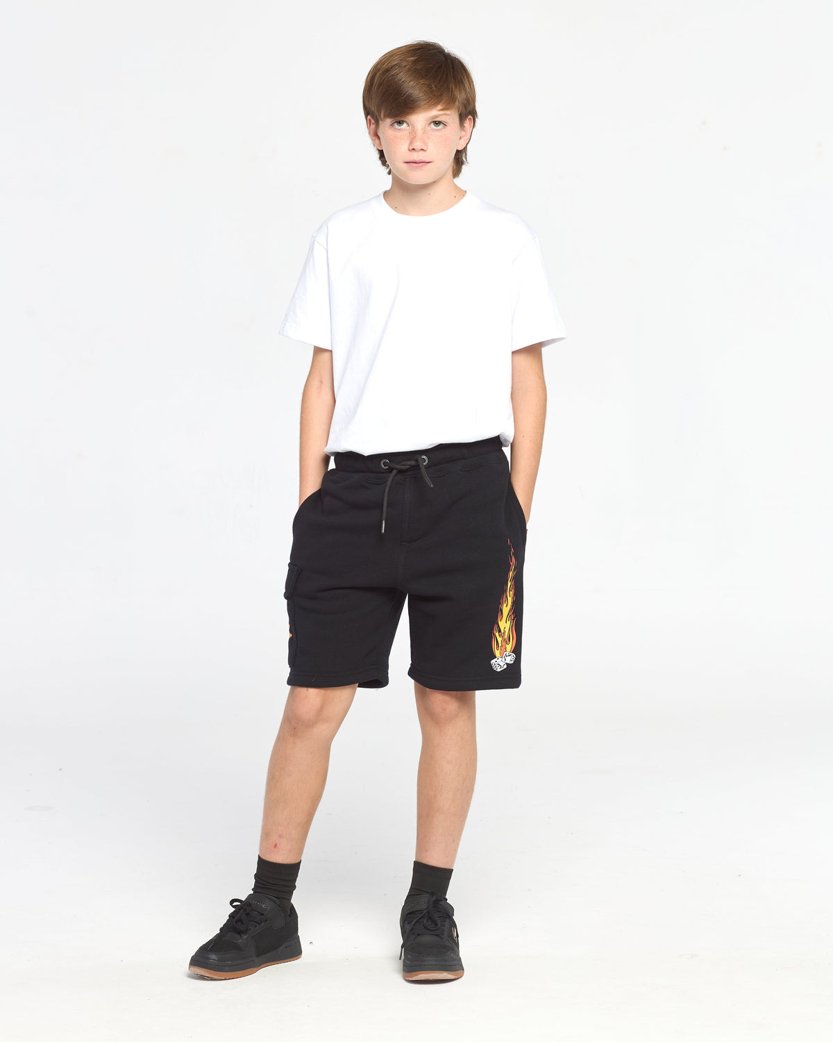 Short Rustico Rusty Fire&Game Ws Jr Black